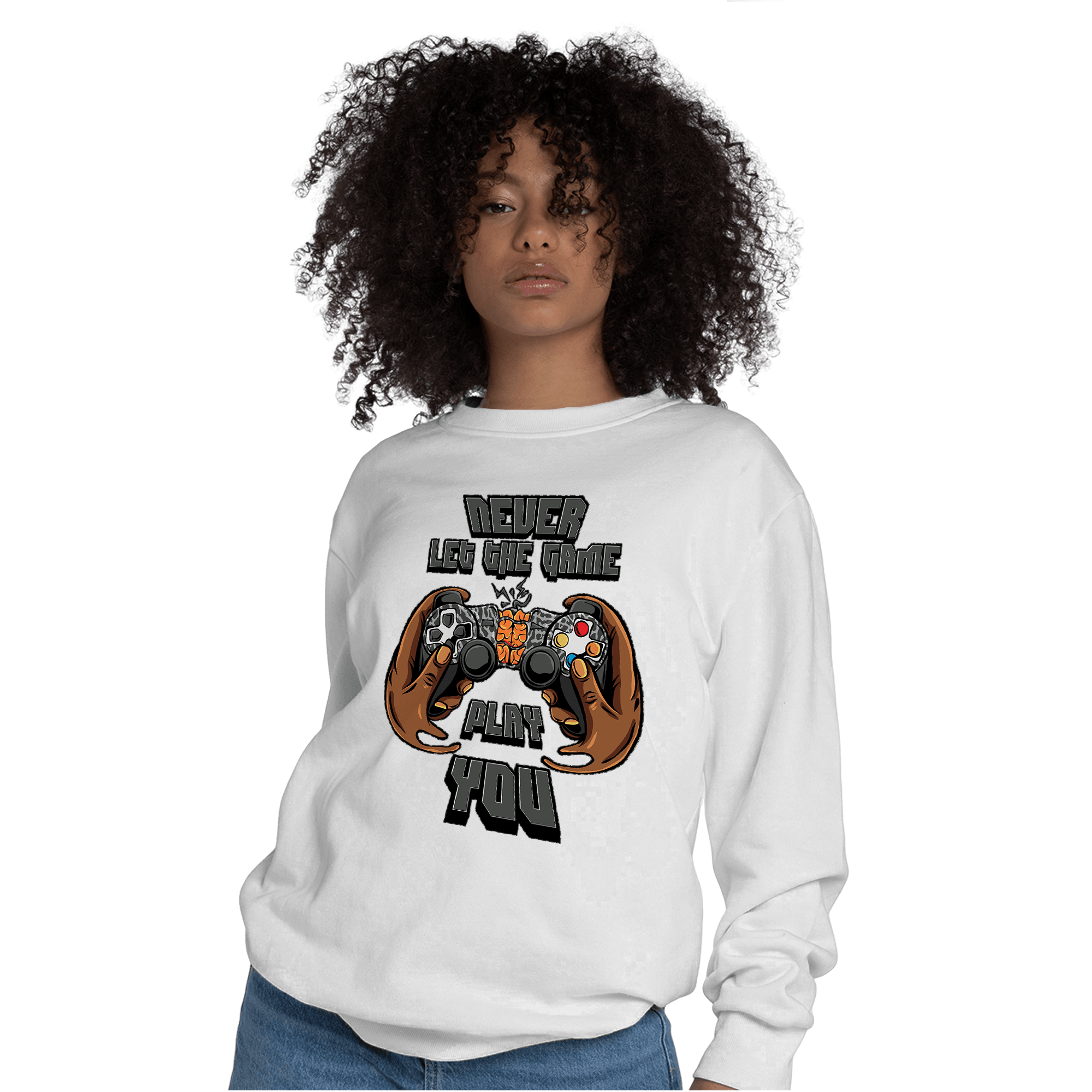 Fear Pack 3s Sweatshirt Match The Game Changer - NastyJamz