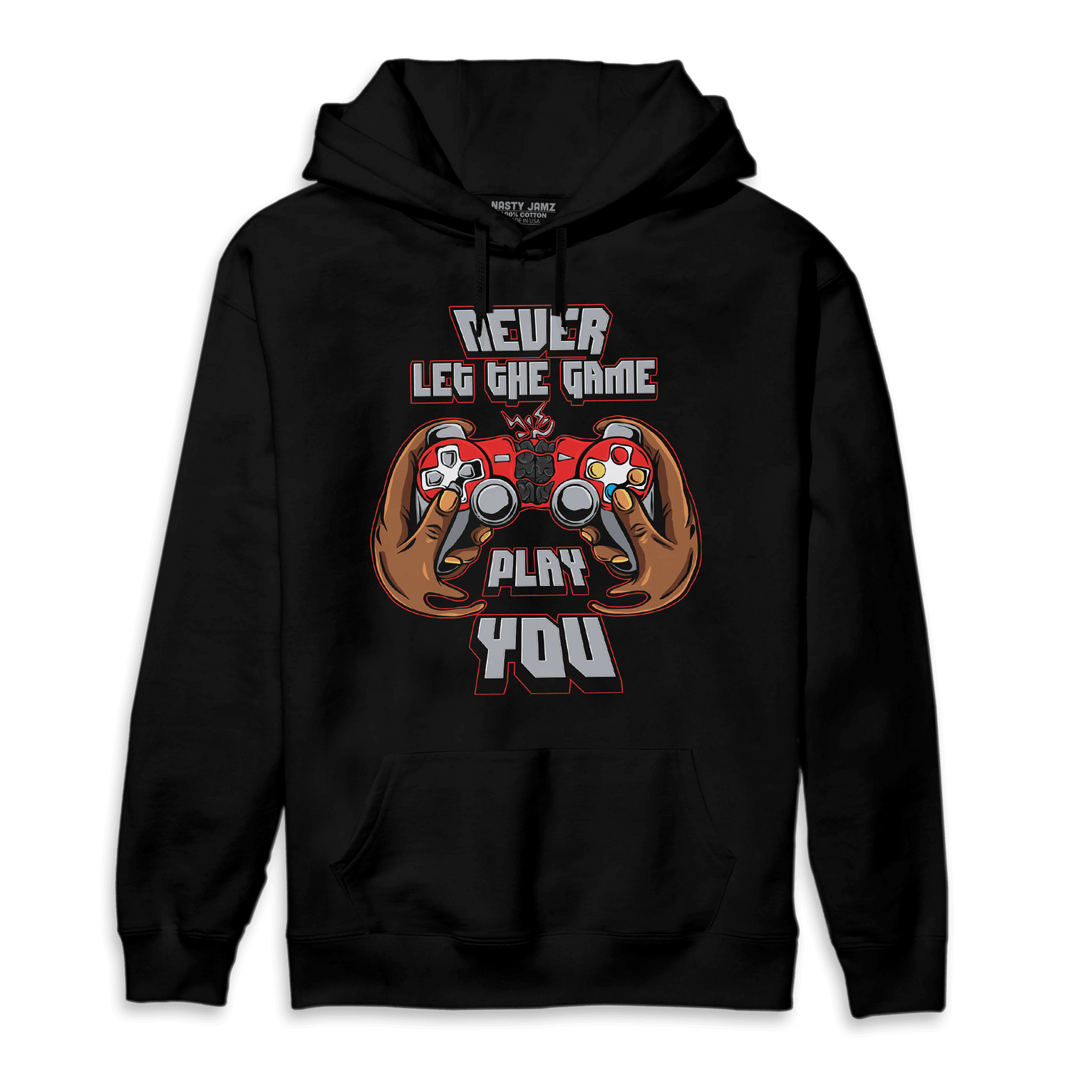 Bred Reimagined 4s Hoodie Match The Game Changer - NastyJamz