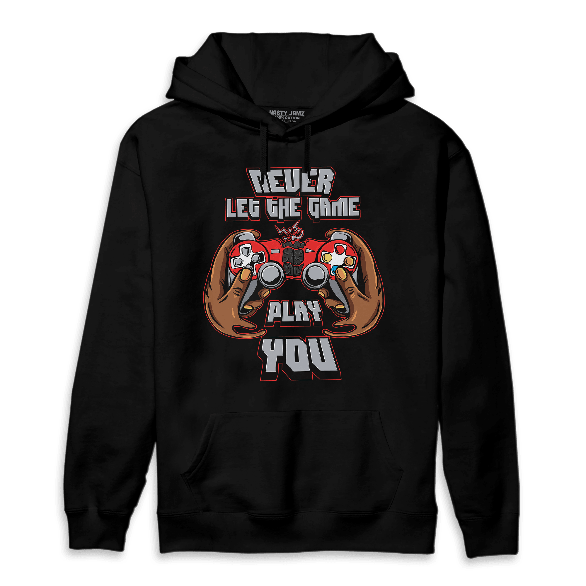 Bred Reimagined 4s Hoodie Match The Game Changer - NastyJamz