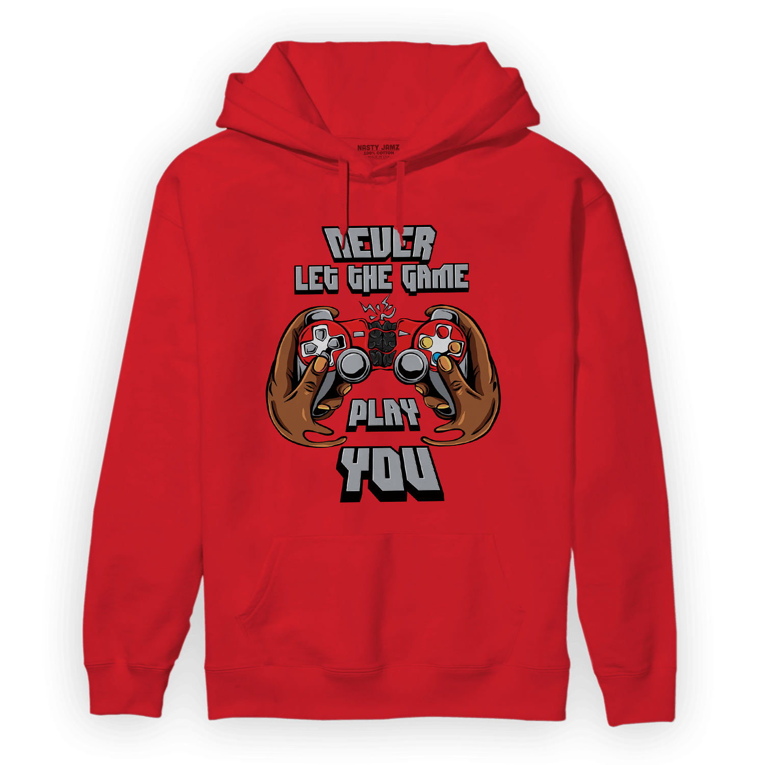 Bred Reimagined 4s Hoodie Match The Game Changer - NastyJamz