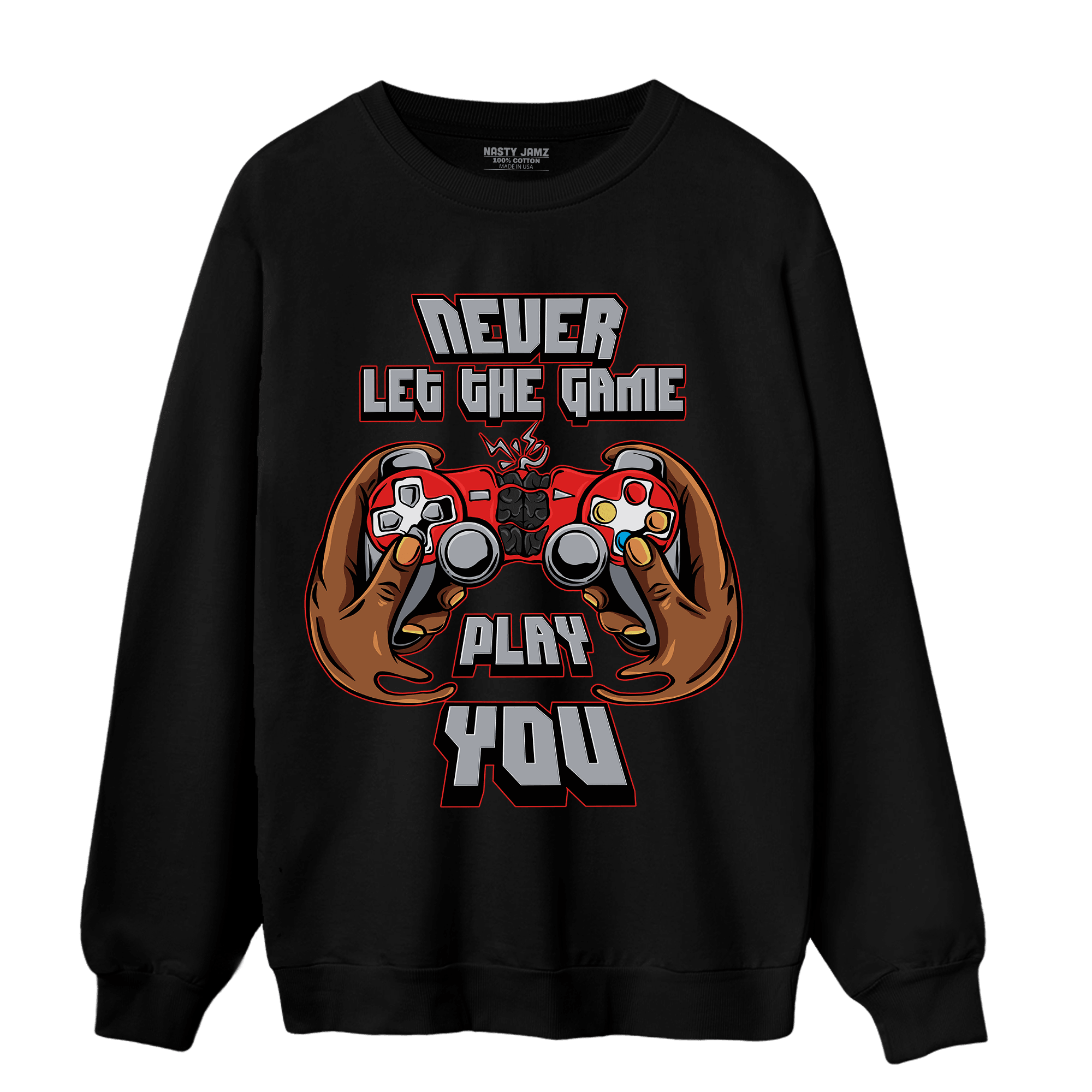 Bred Reimagined 4s Sweatshirt Match The Game Changer - NastyJamz