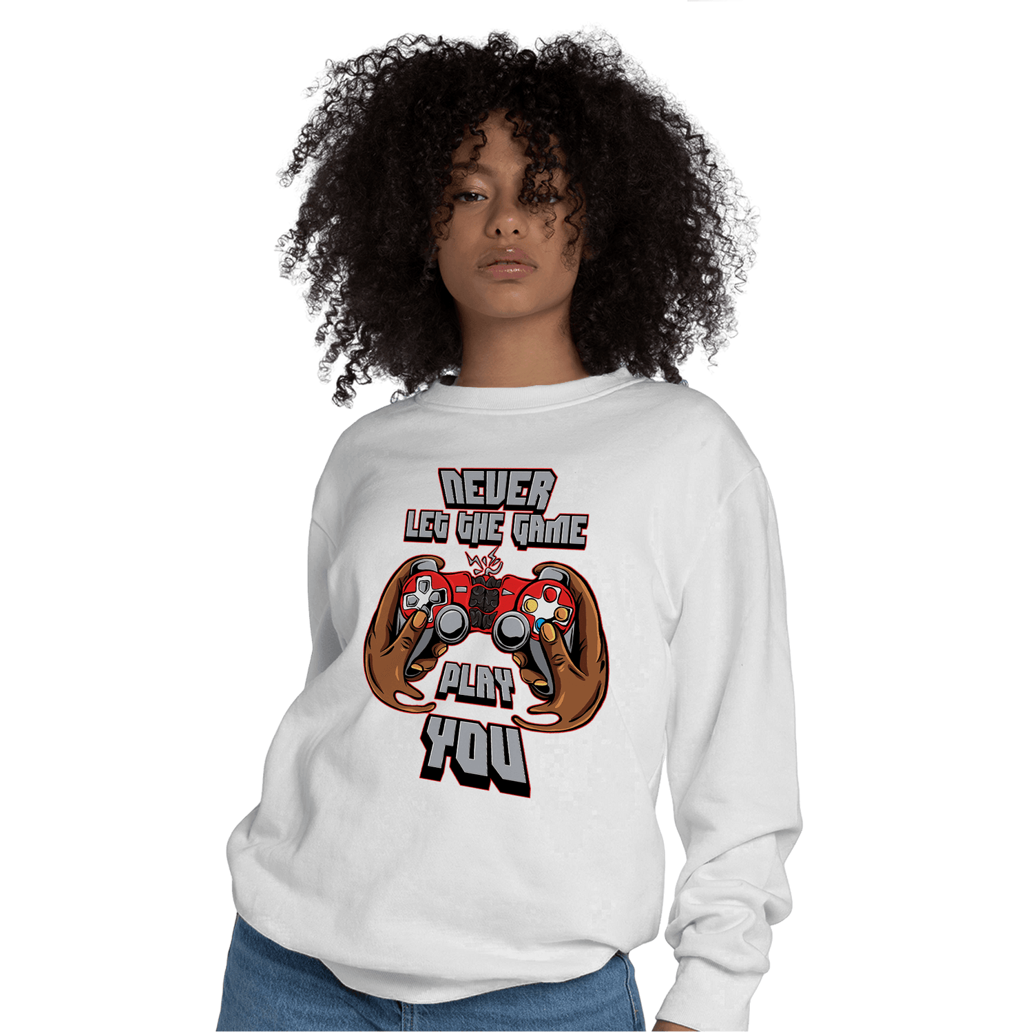 Bred Reimagined 4s Sweatshirt Match The Game Changer - NastyJamz