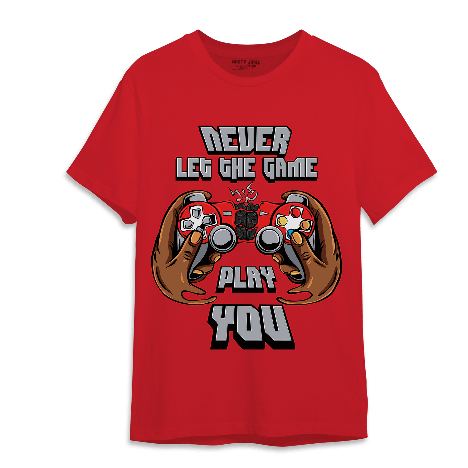 Bred Reimagined 4s T Shirt Match The Game Changer - NastyJamz