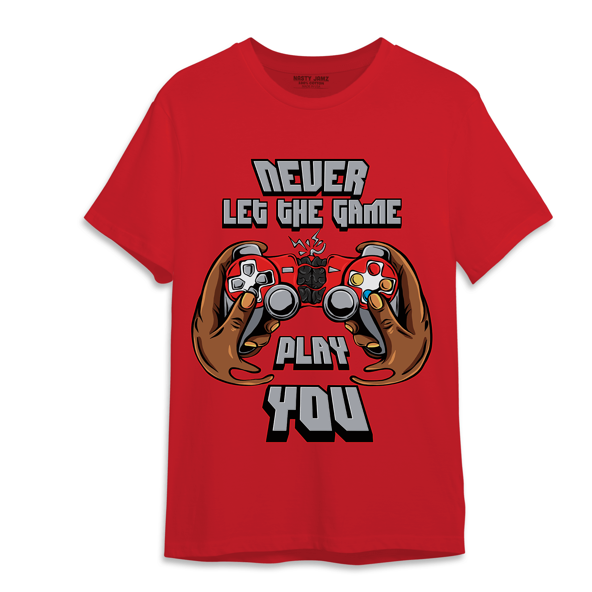 Bred Reimagined 4s T Shirt Match The Game Changer - NastyJamz