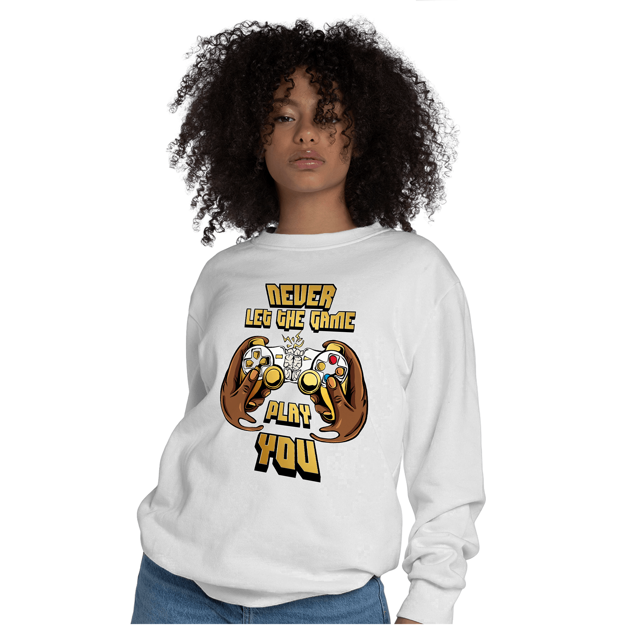 Sail 4s Sweatshirt Match The Game Changer - NastyJamz