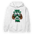 Lucky Green 5s Hoodie Match The Game Changer - NastyJamz