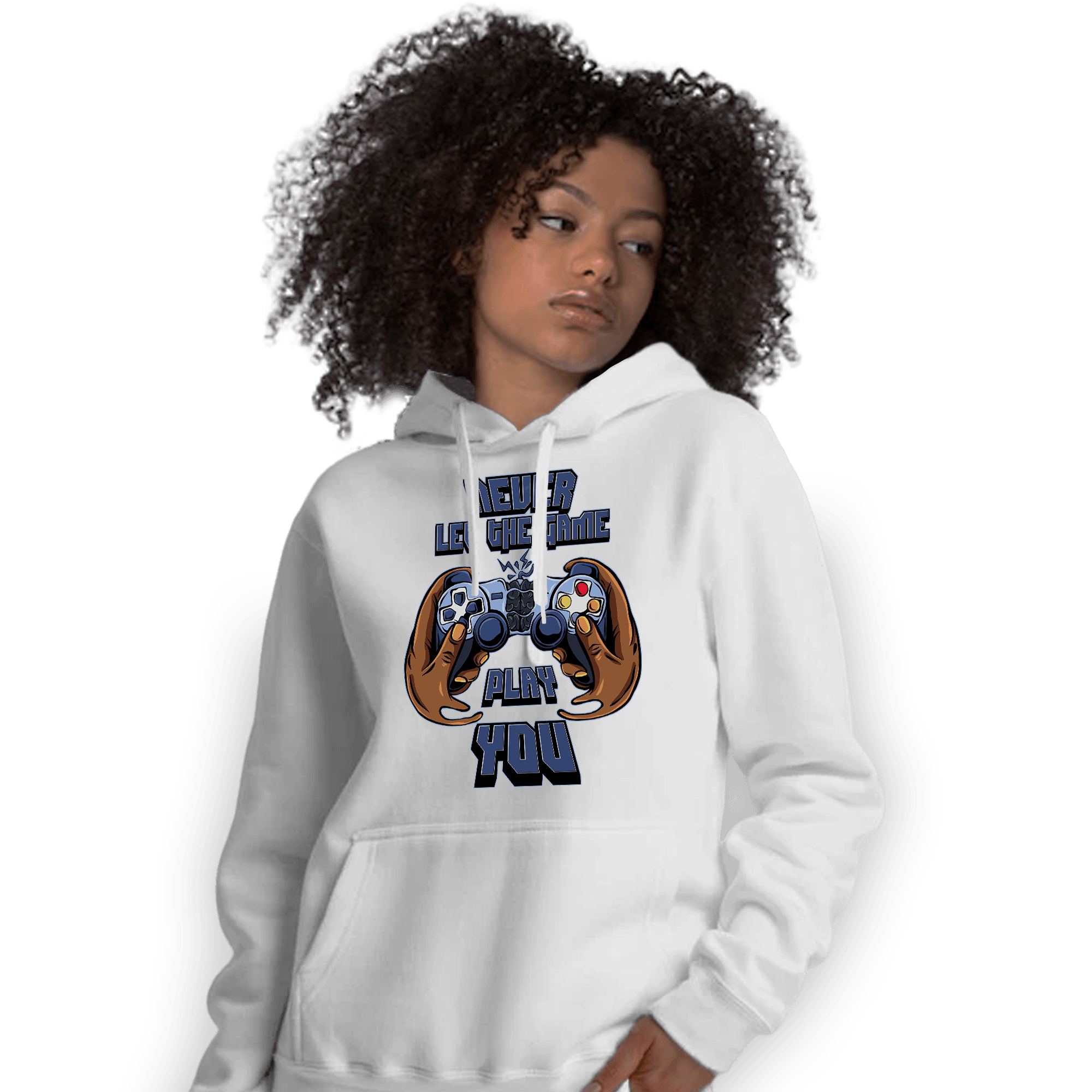 Midnight Navy 5s Hoodie Match The Game Changer - NastyJamz