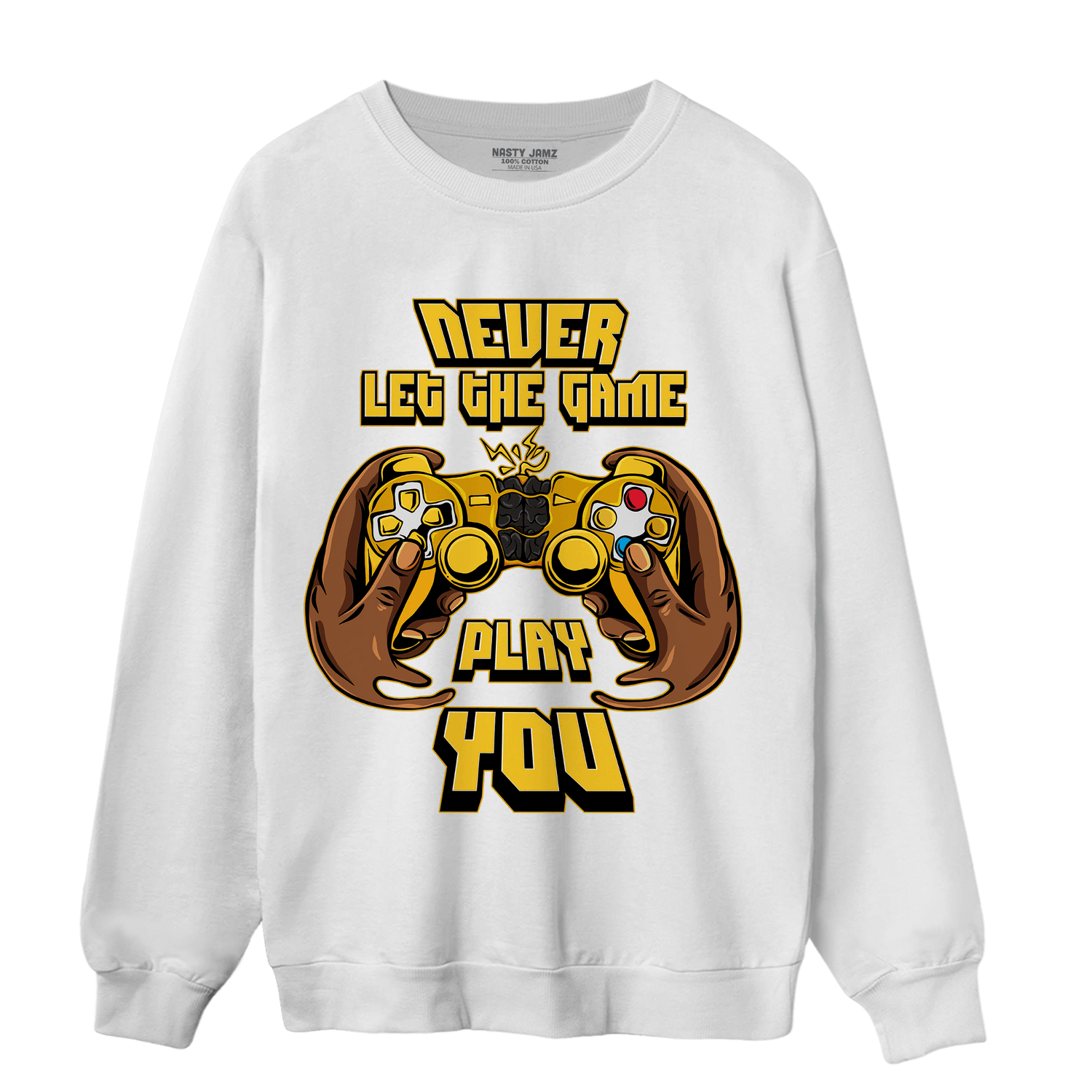 Yellow Ochre 6s Sweatshirt Match The Game Changer - NastyJamz