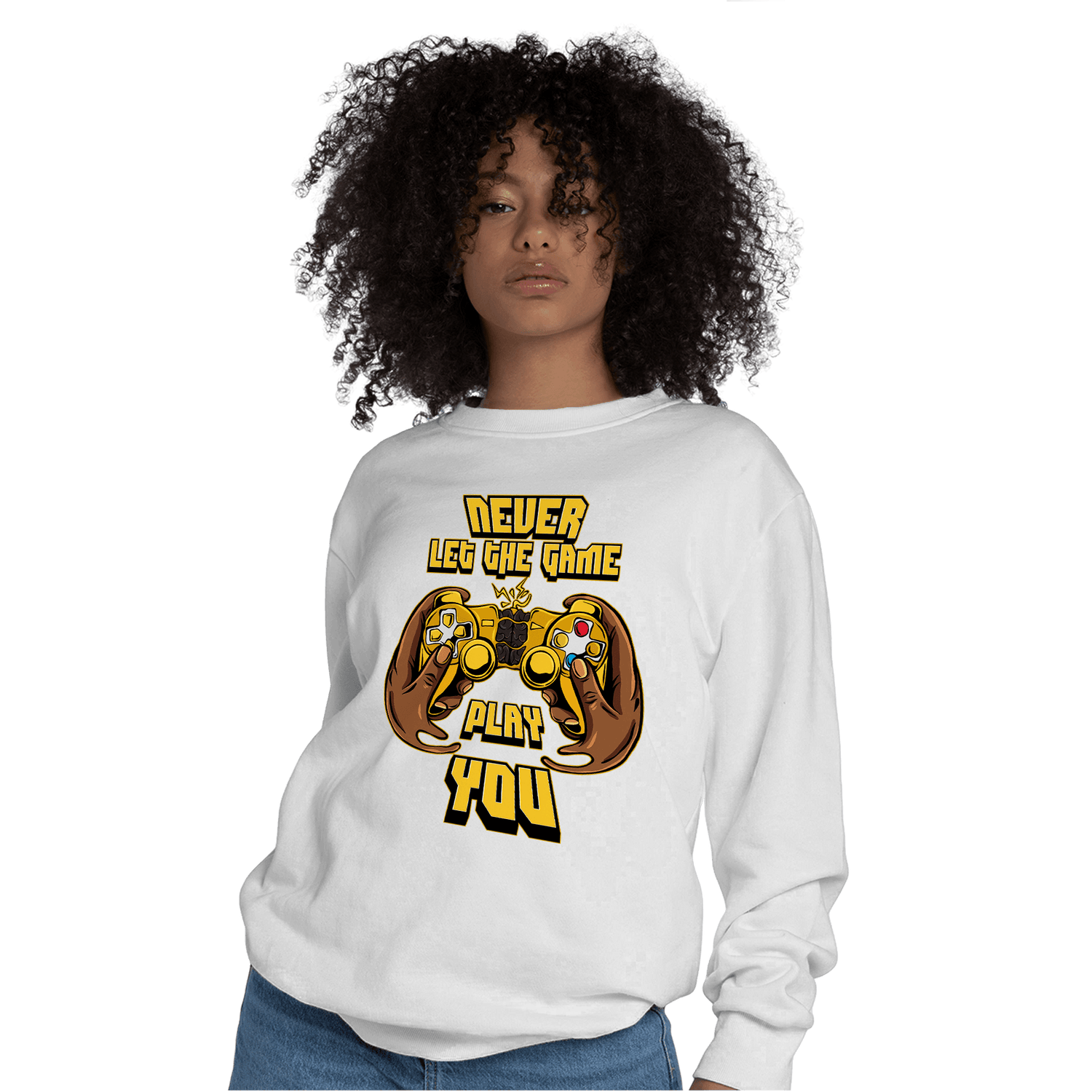 Yellow Ochre 6s Sweatshirt Match The Game Changer - NastyJamz