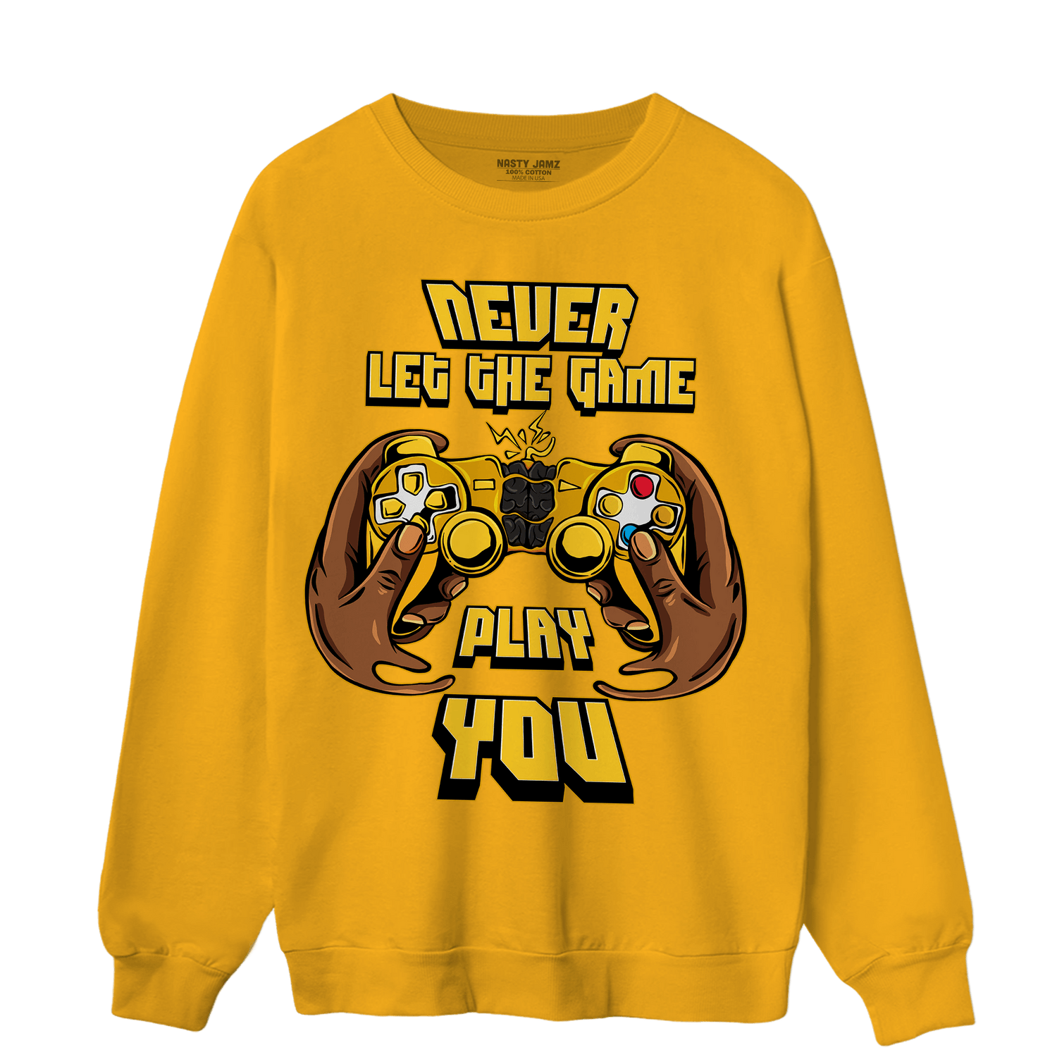 Yellow Ochre 6s Sweatshirt Match The Game Changer - NastyJamz