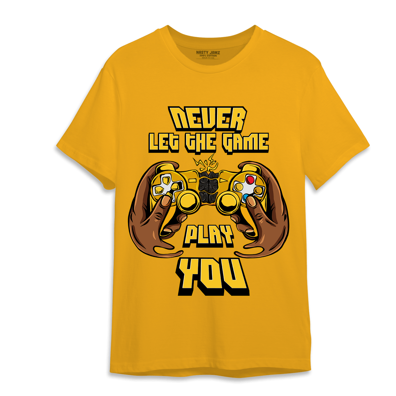 Yellow Ochre 6s T Shirt Match The Game Changer - NastyJamz