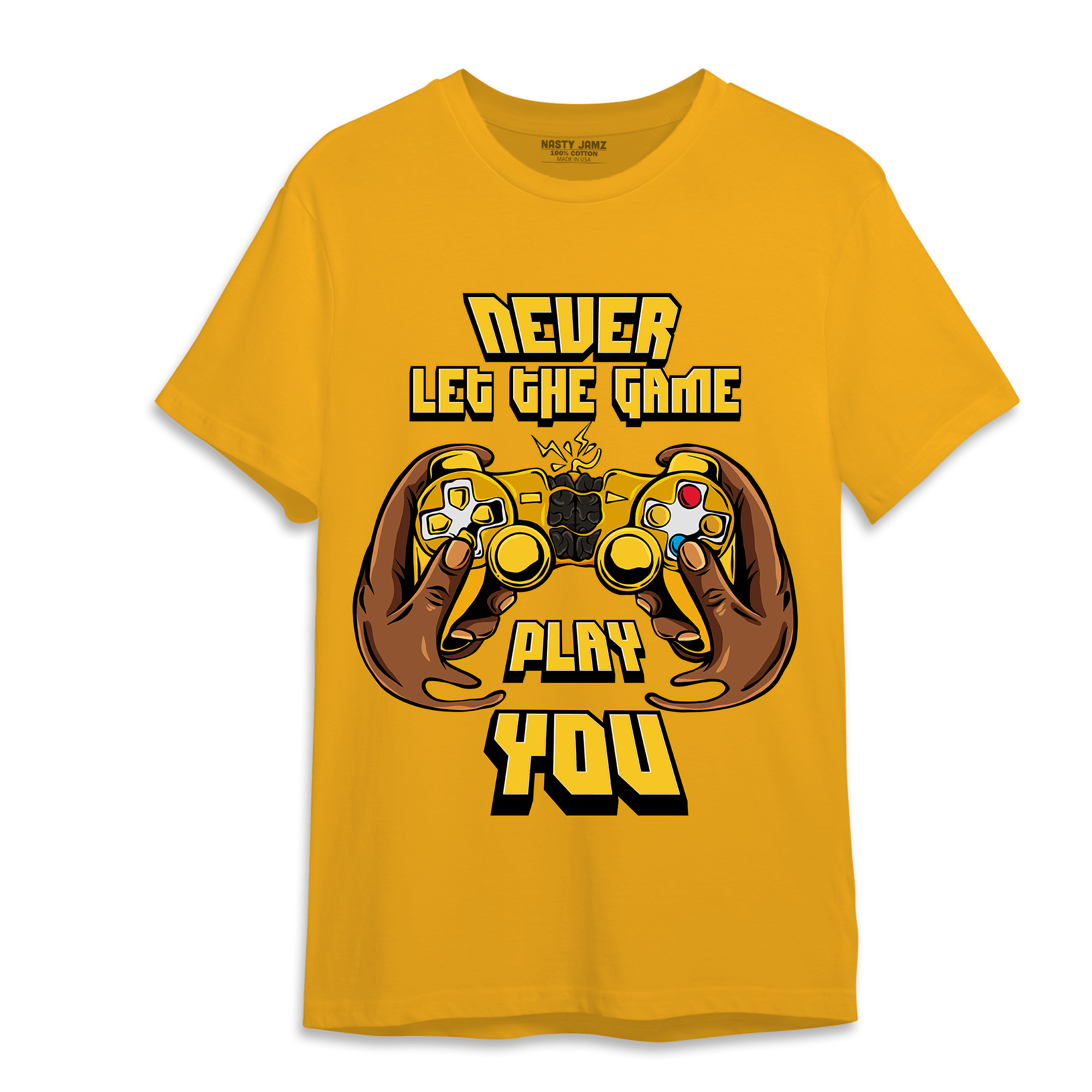 Yellow Ochre 6s T Shirt Match The Game Changer - NastyJamz