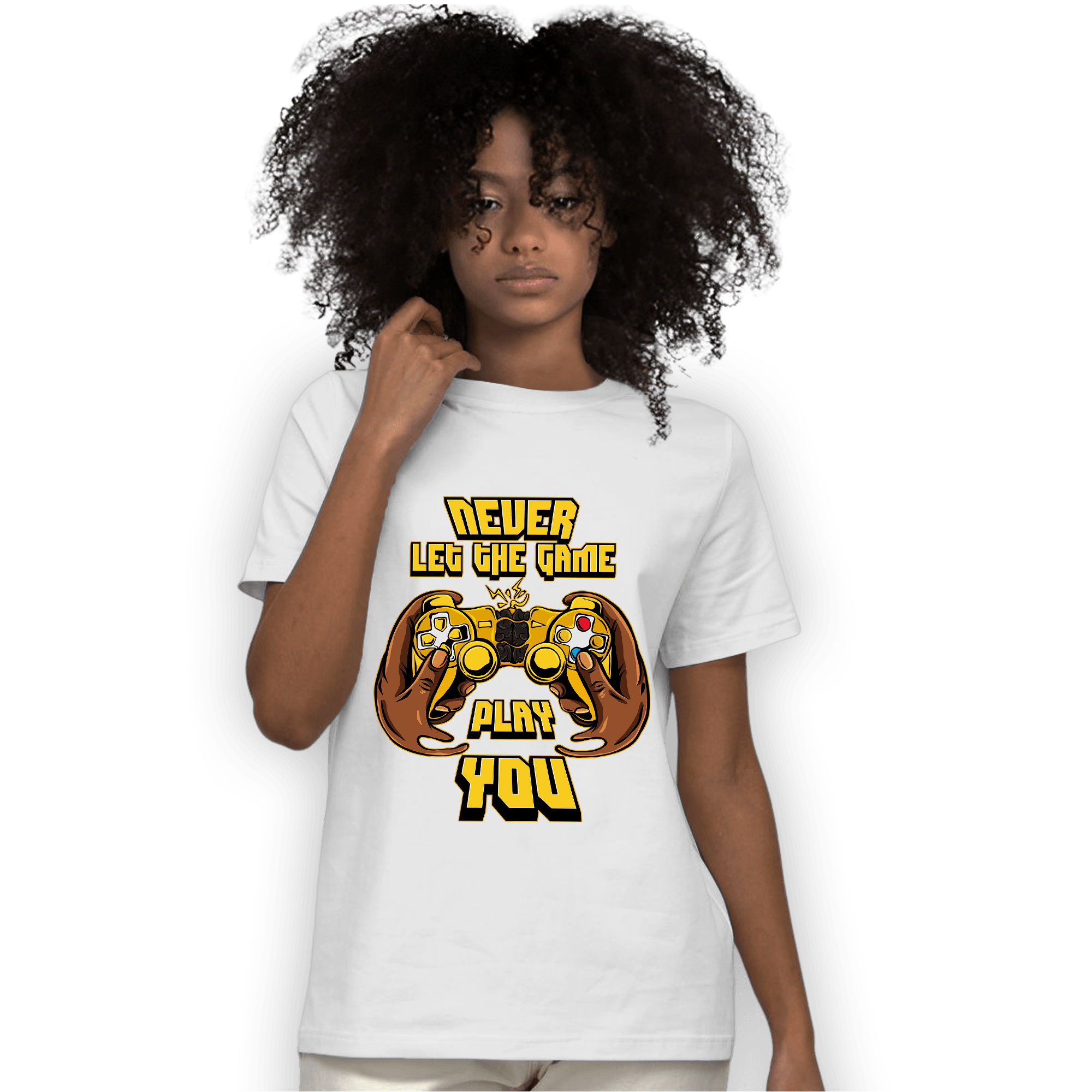 Yellow Ochre 6s T Shirt Match The Game Changer - NastyJamz