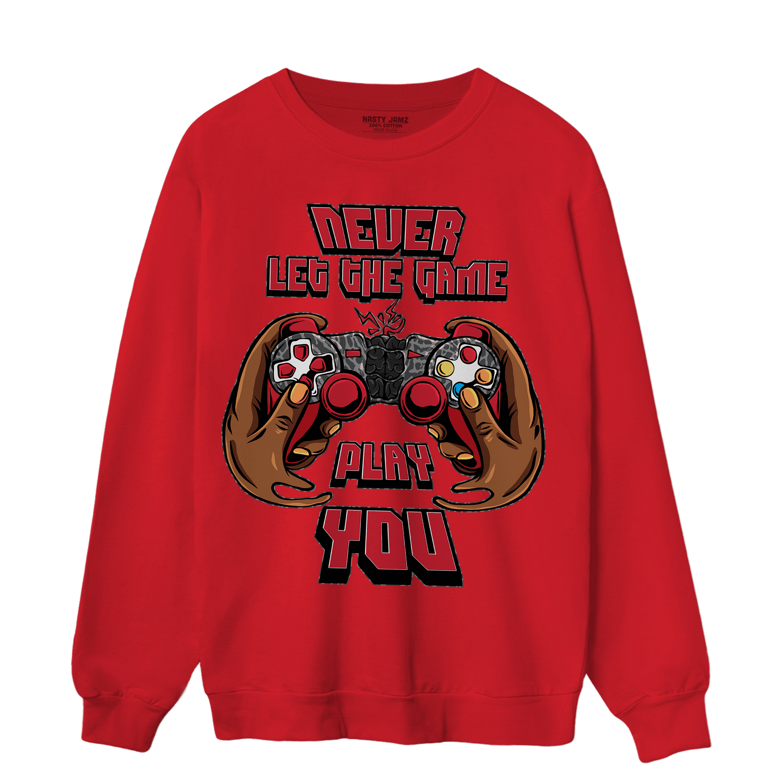 Spizike Low Bred Sweatshirt Match The Game Changer - NastyJamz