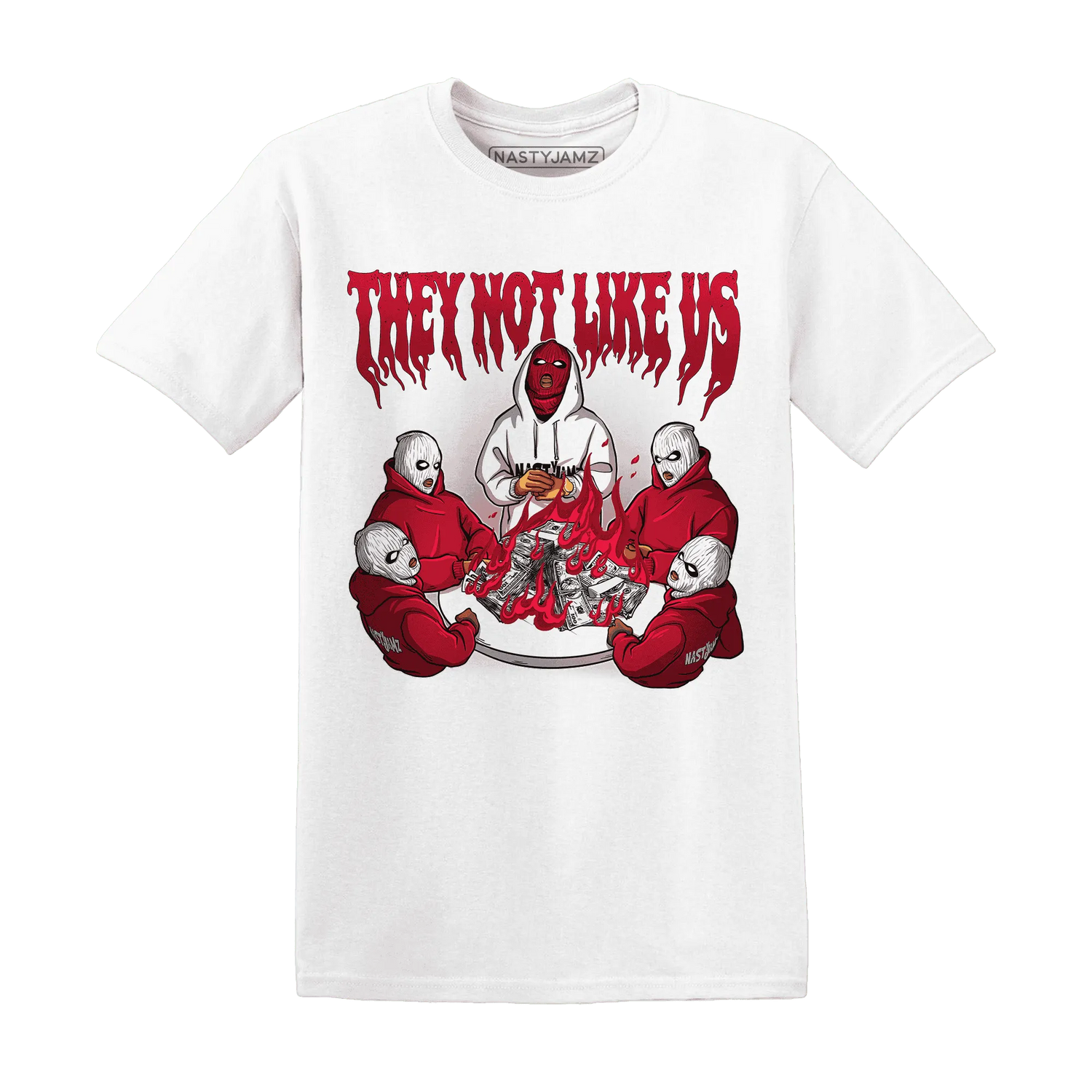 NastyJamz-Retro-Red-Taxi-12s-T-Shirt-Match-They-Not-Like-Us