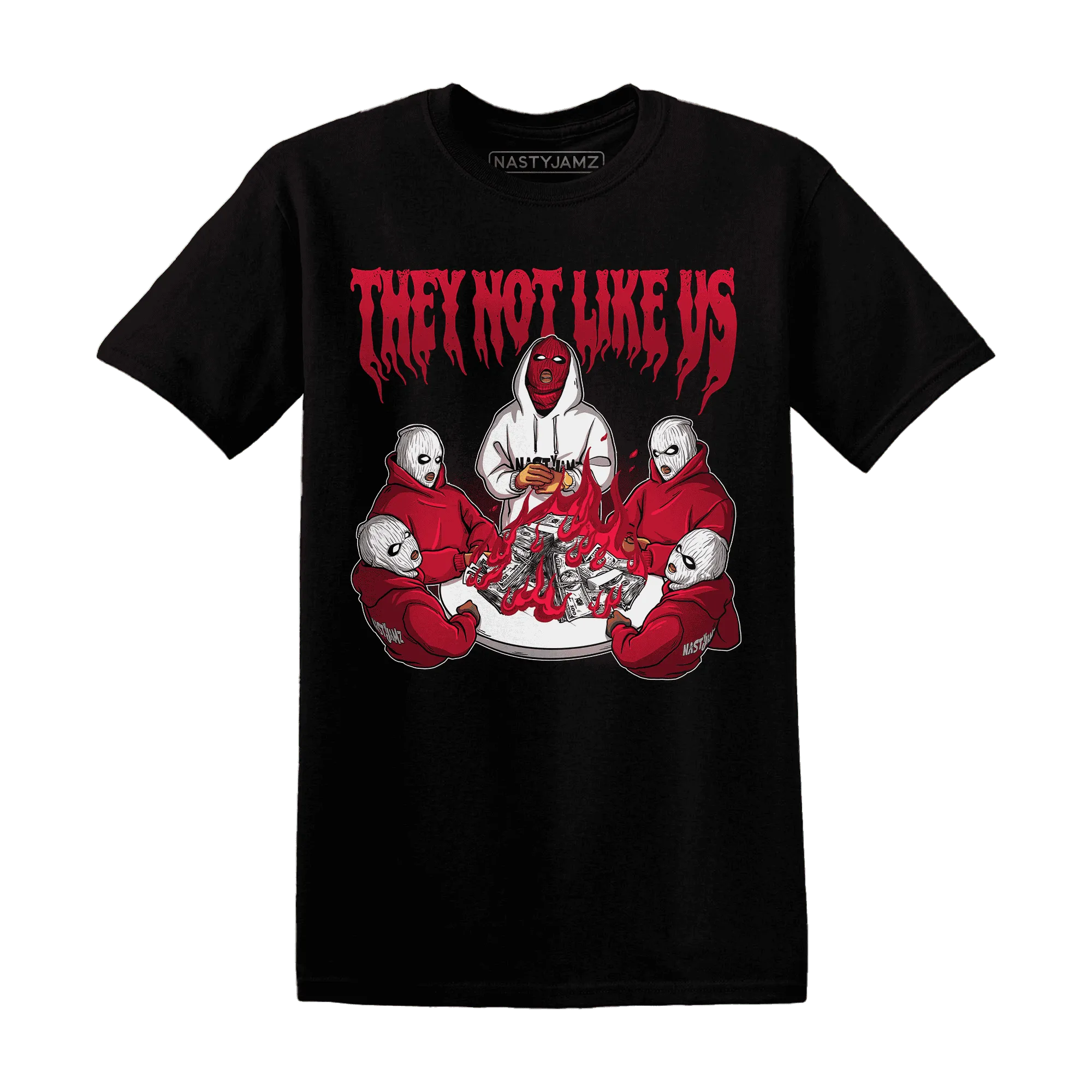 NastyJamz-Retro-Red-Taxi-12s-T-Shirt-Match-They-Not-Like-Us