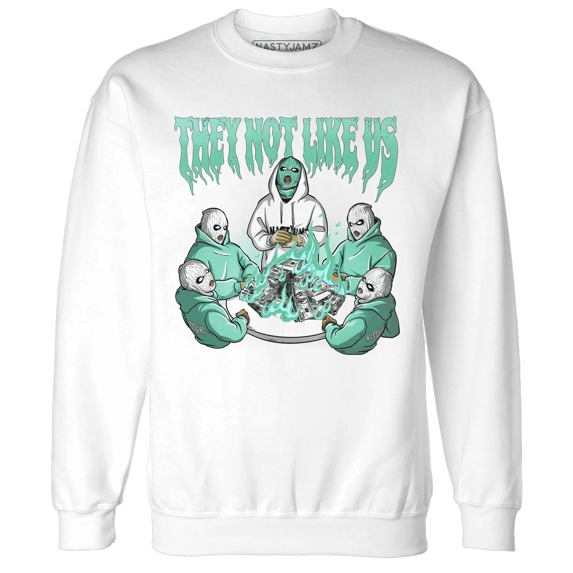 NastyJamz-High-OG-Green-Glow-1s-Sweatshirt-Match-They-Not-Like-Us