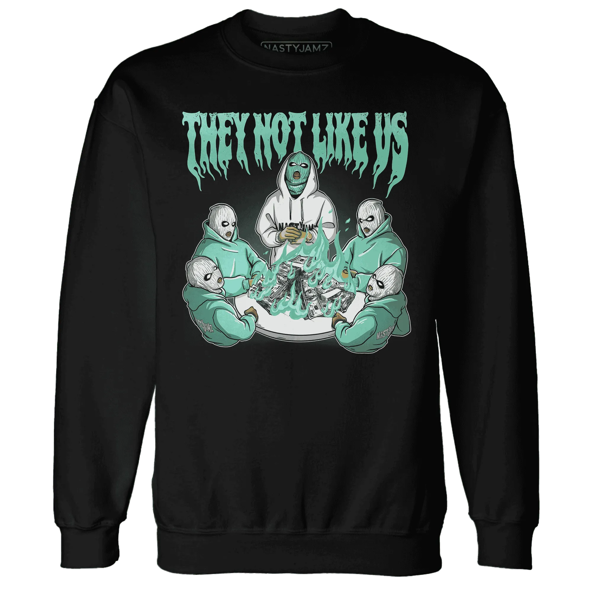NastyJamz-High-OG-Green-Glow-1s-Sweatshirt-Match-They-Not-Like-Us