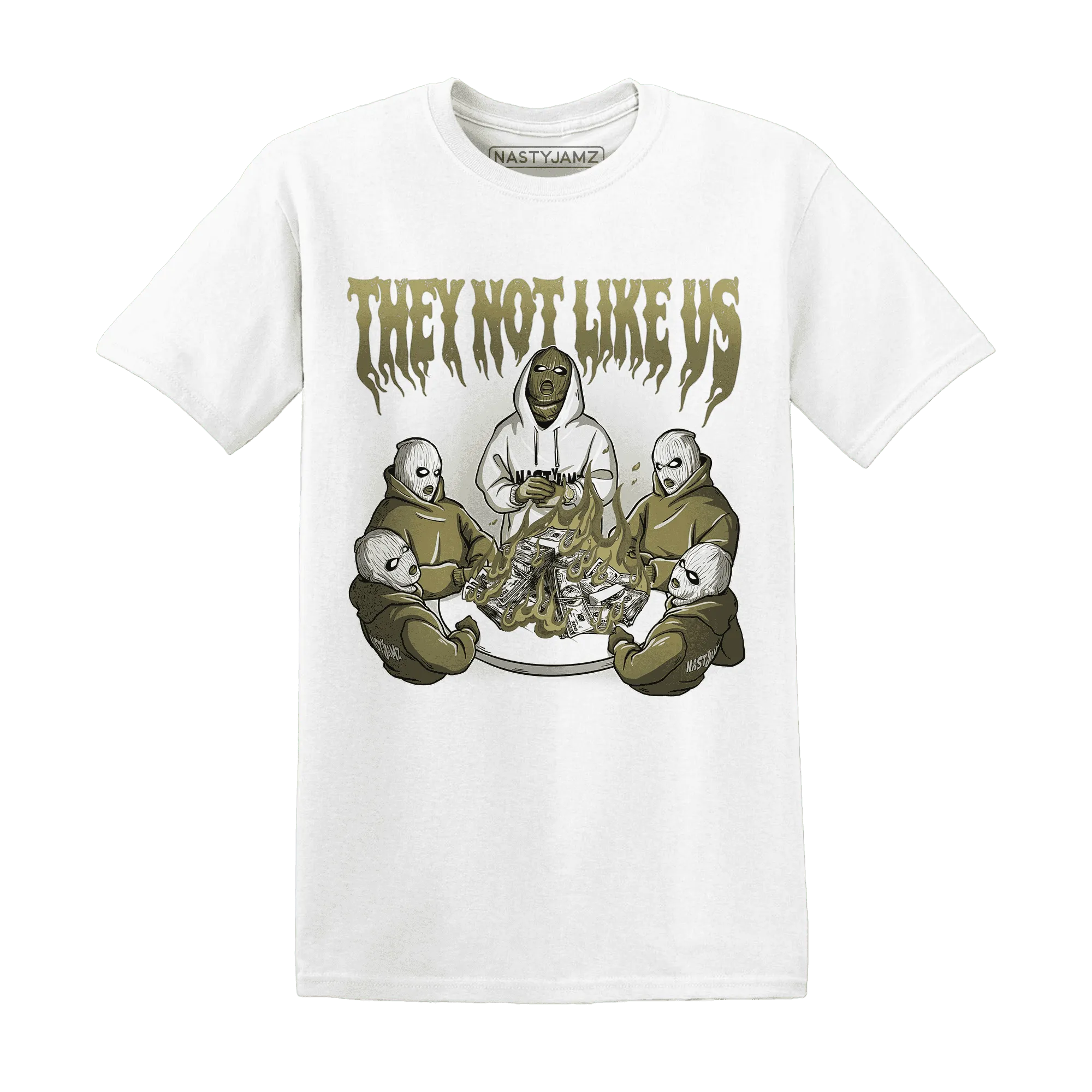 NastyJamz-Medium-Olive-1s-T-Shirt-Match-They-Not-Like-Us