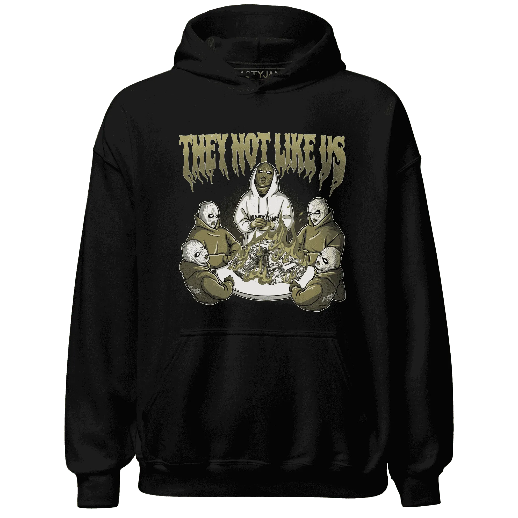 NastyJamz-Medium-Olive-1s-Hoodie-Match-They-Not-Like-Us