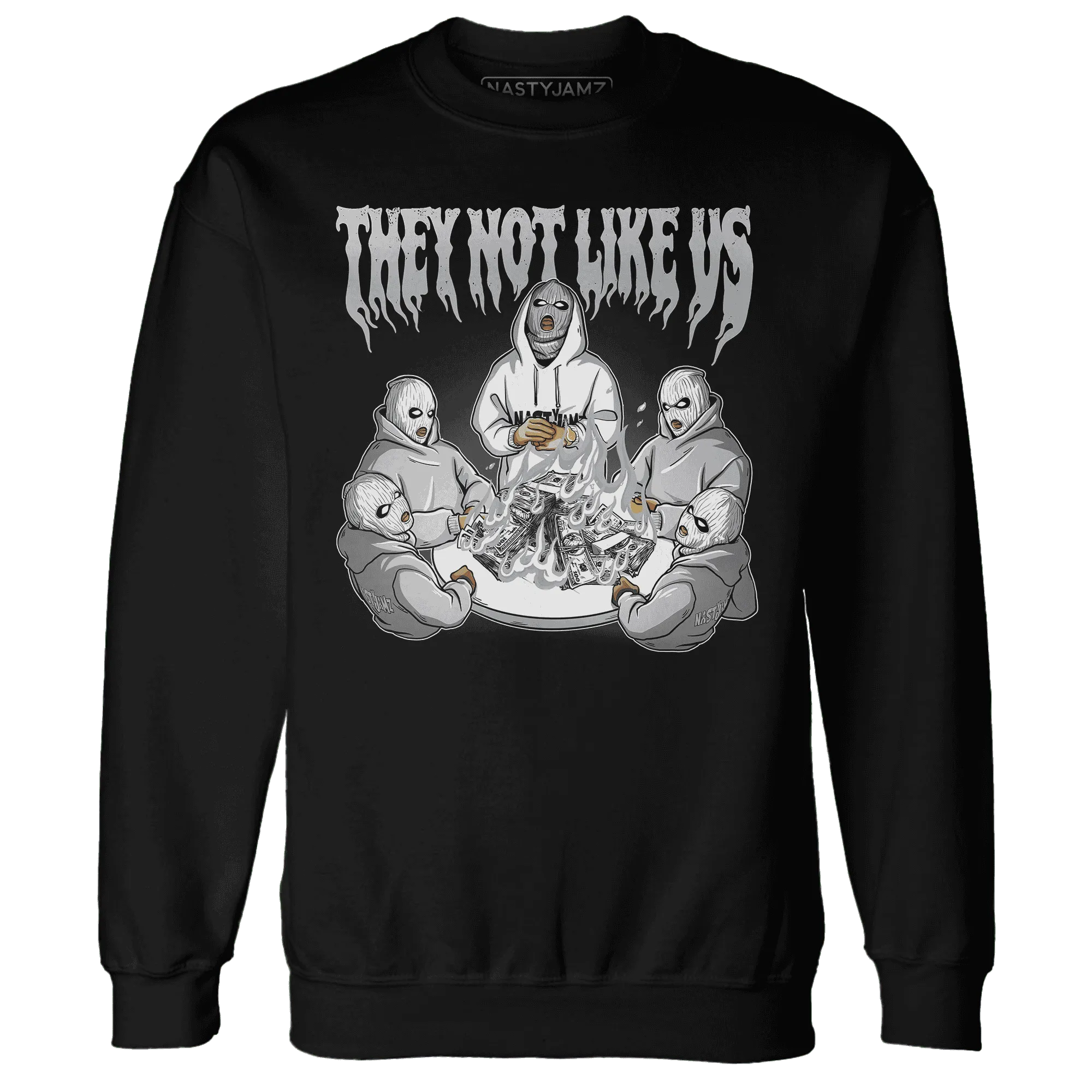 NastyJamz-Wolf-Grey-1s-Sweatshirt-Match-They-Not-Like-Us