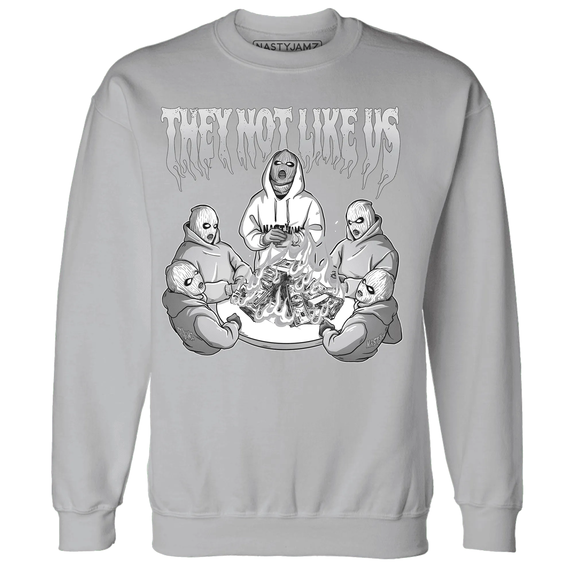NastyJamz-Wolf-Grey-1s-Sweatshirt-Match-They-Not-Like-Us