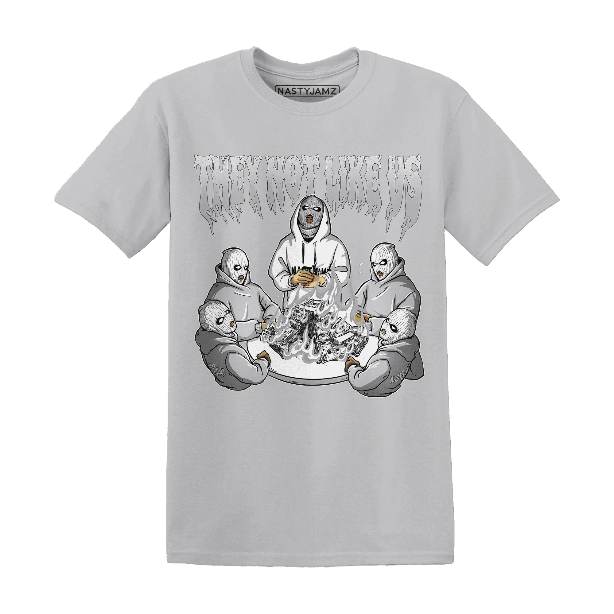 NastyJamz-Wolf-Grey-1s-T-Shirt-Match-They-Not-Like-Us