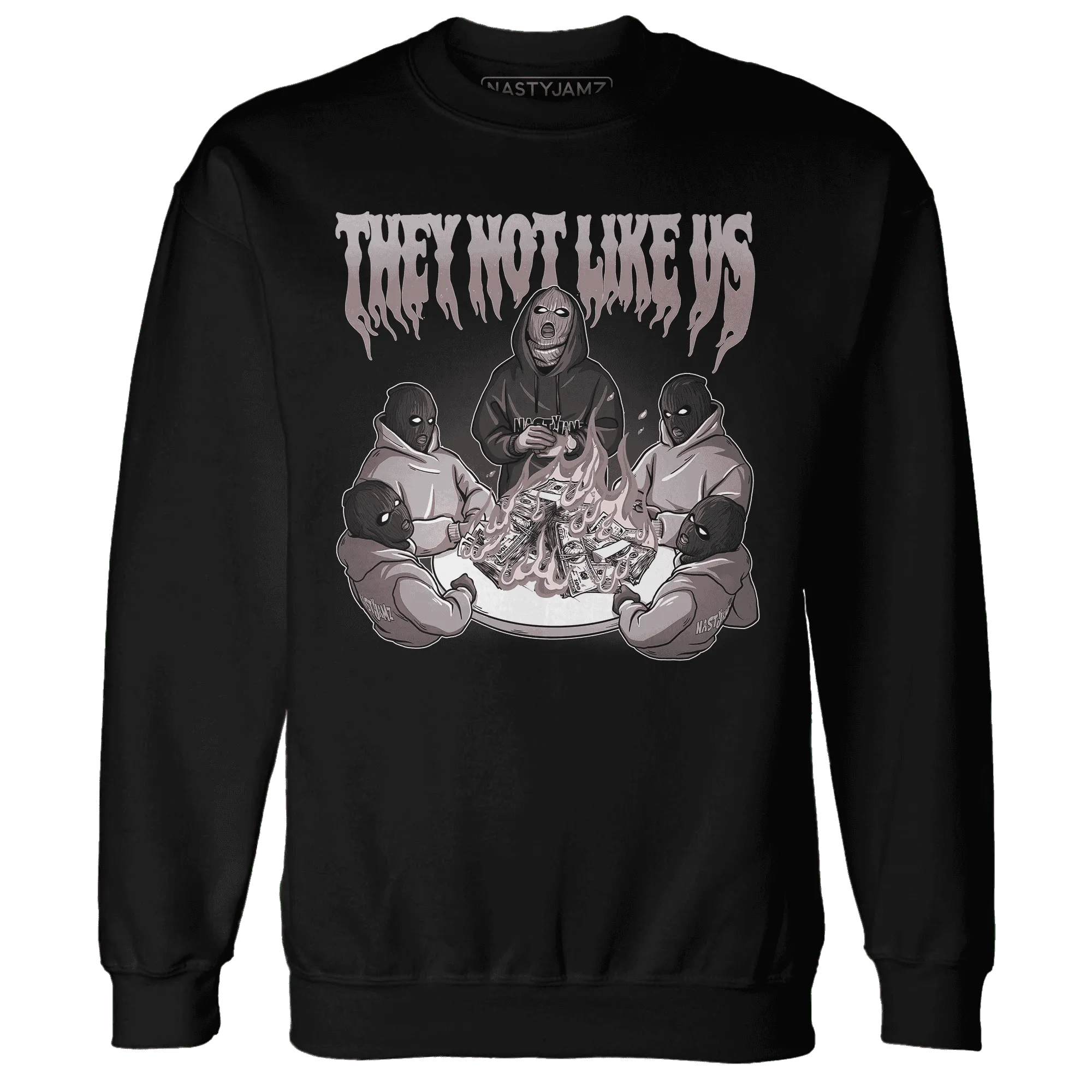 NastyJamz-Black-Violet-Ore-3s-Sweatshirt-Match-They-Not-Like-Us