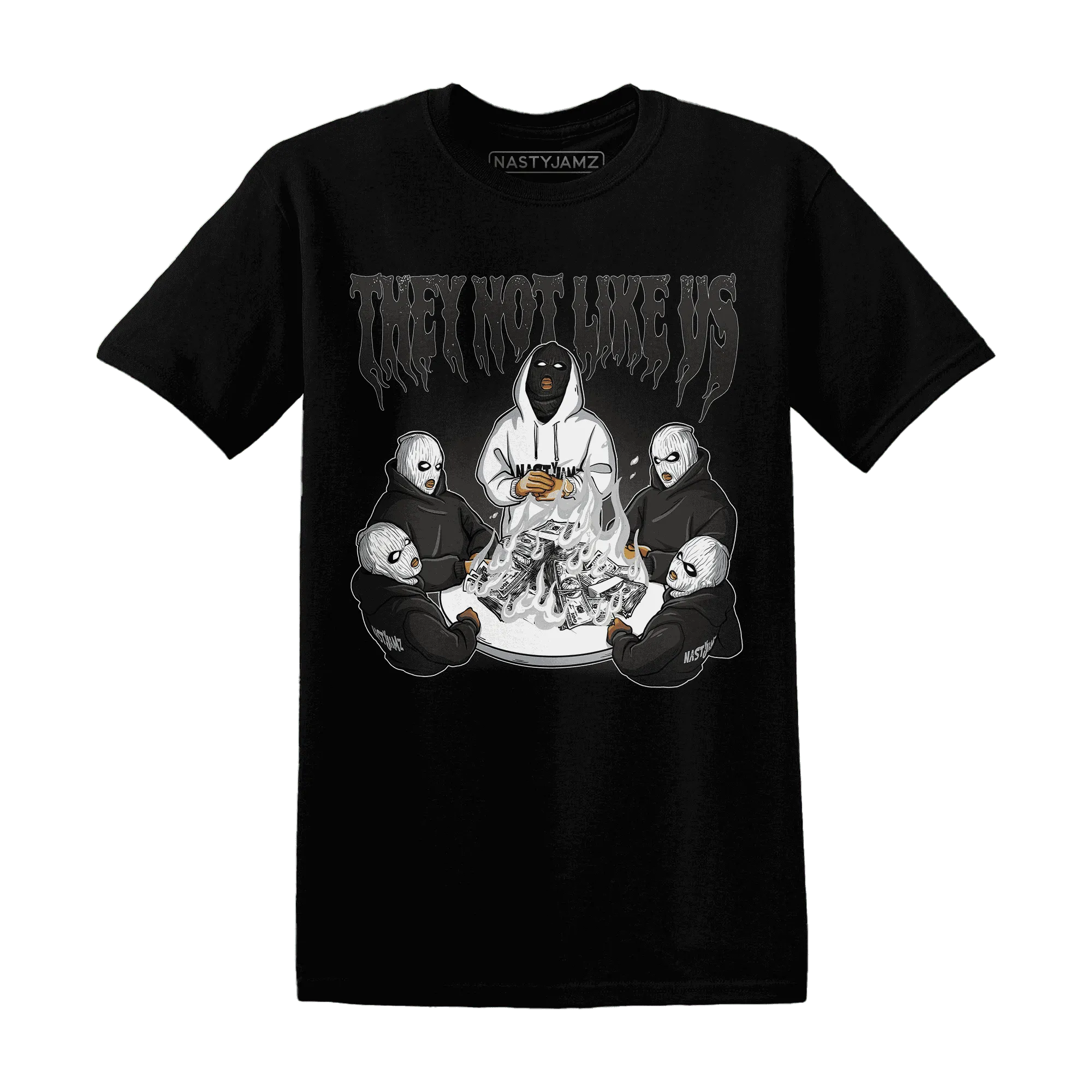 NastyJamz-White-Thunder-4s-T-Shirt-Match-They-Not-Like-Us