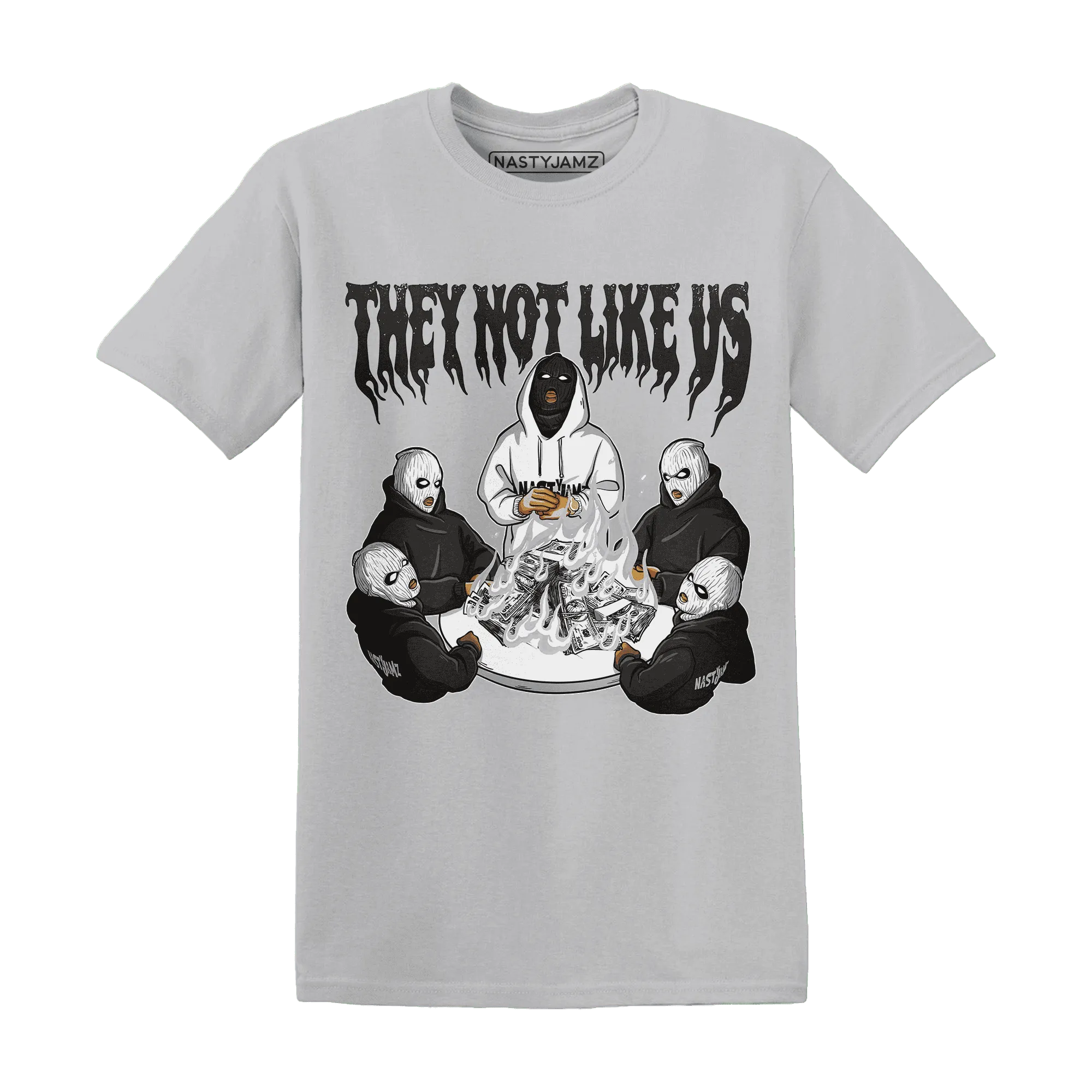 NastyJamz-White-Thunder-4s-T-Shirt-Match-They-Not-Like-Us