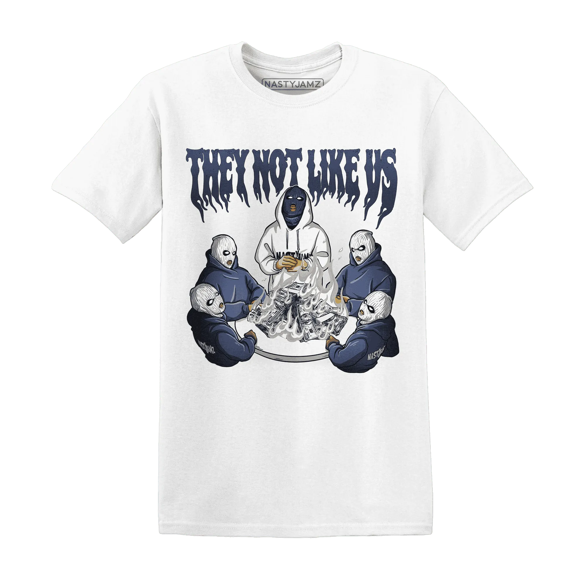 NastyJamz-White-Navy-6s-T-Shirt-Match-They-Not-Like-Us