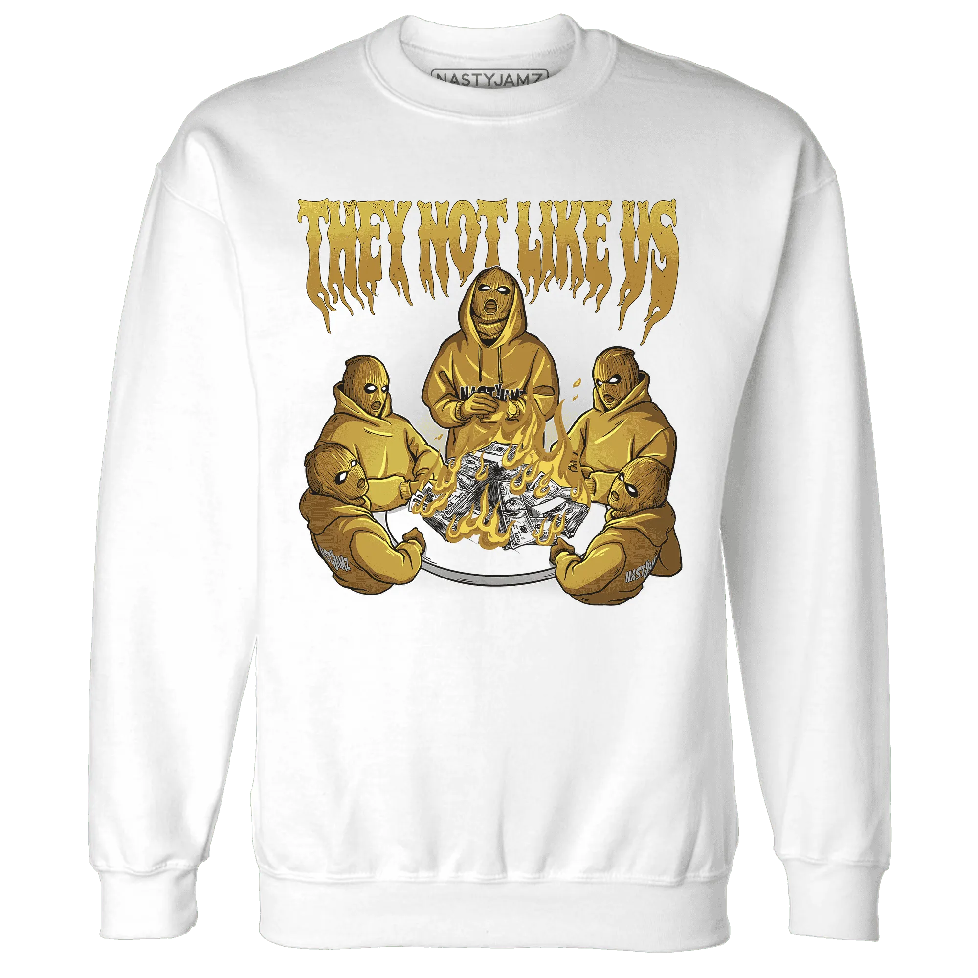 NastyJamz-Wheat-13s-Sweatshirt-Match-They-Not-Like-Us