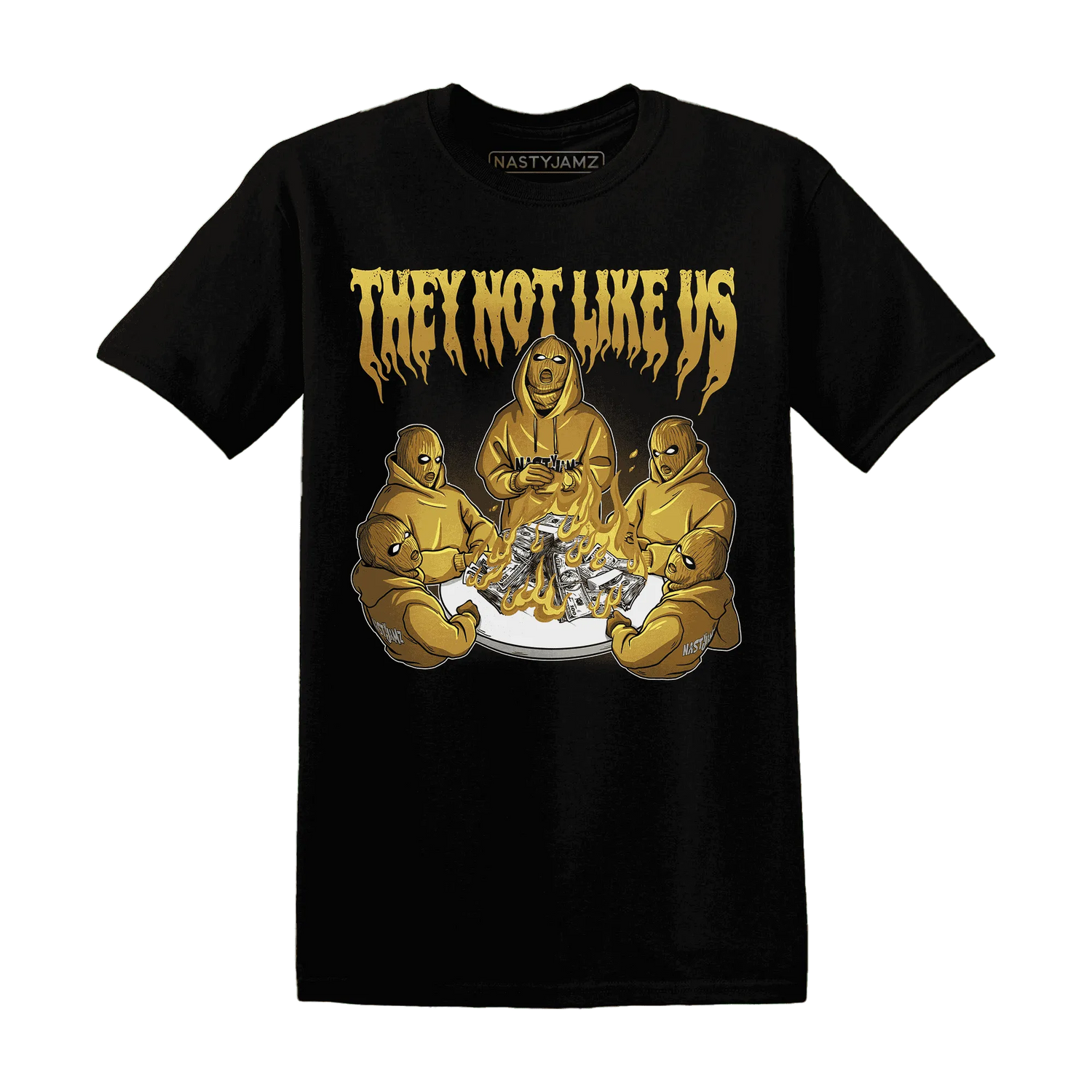 NastyJamz-Wheat-13s-T-Shirt-Match-They-Not-Like-Us