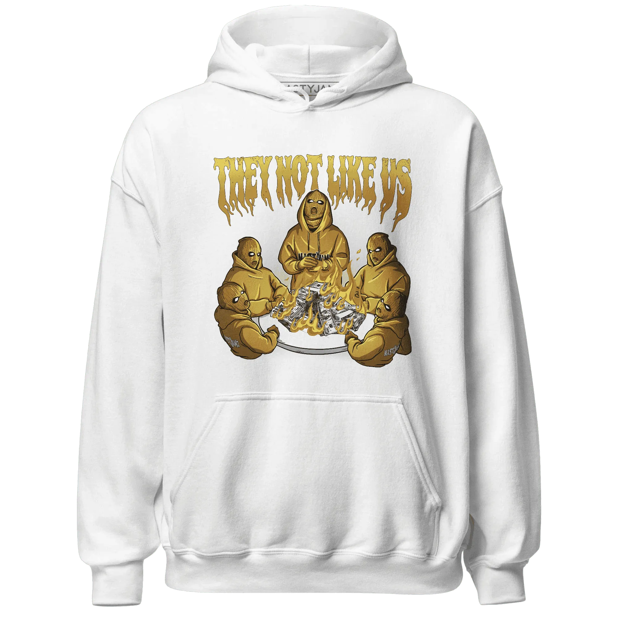 NastyJamz-Wheat-13s-Hoodie-Match-They-Not-Like-Us
