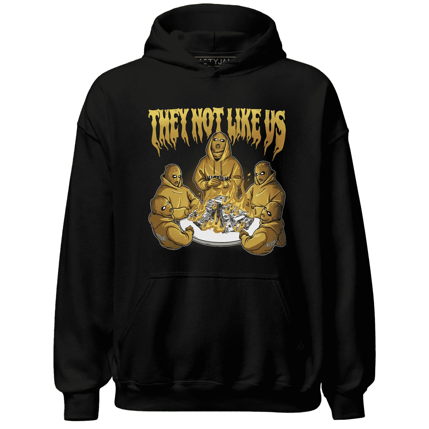 NastyJamz-Wheat-13s-Hoodie-Match-They-Not-Like-Us