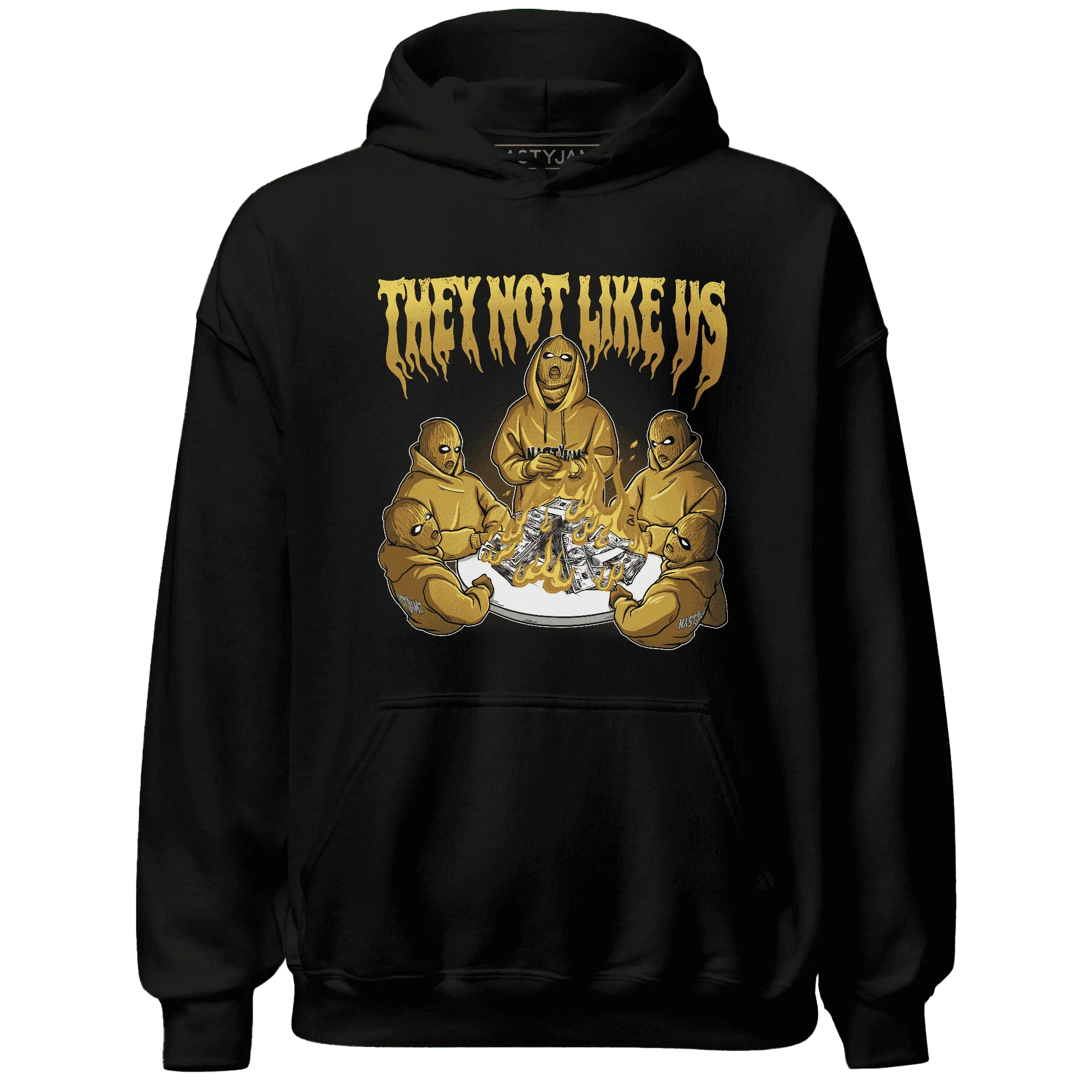 NastyJamz-Wheat-13s-Hoodie-Match-They-Not-Like-Us
