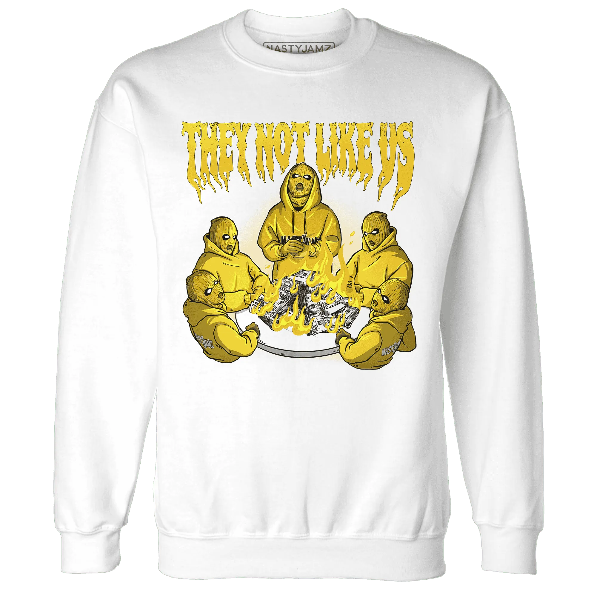 NastyJamz-Yellow-Ochre-6s-Sweatshirt-Match-They-Not-Like-Us