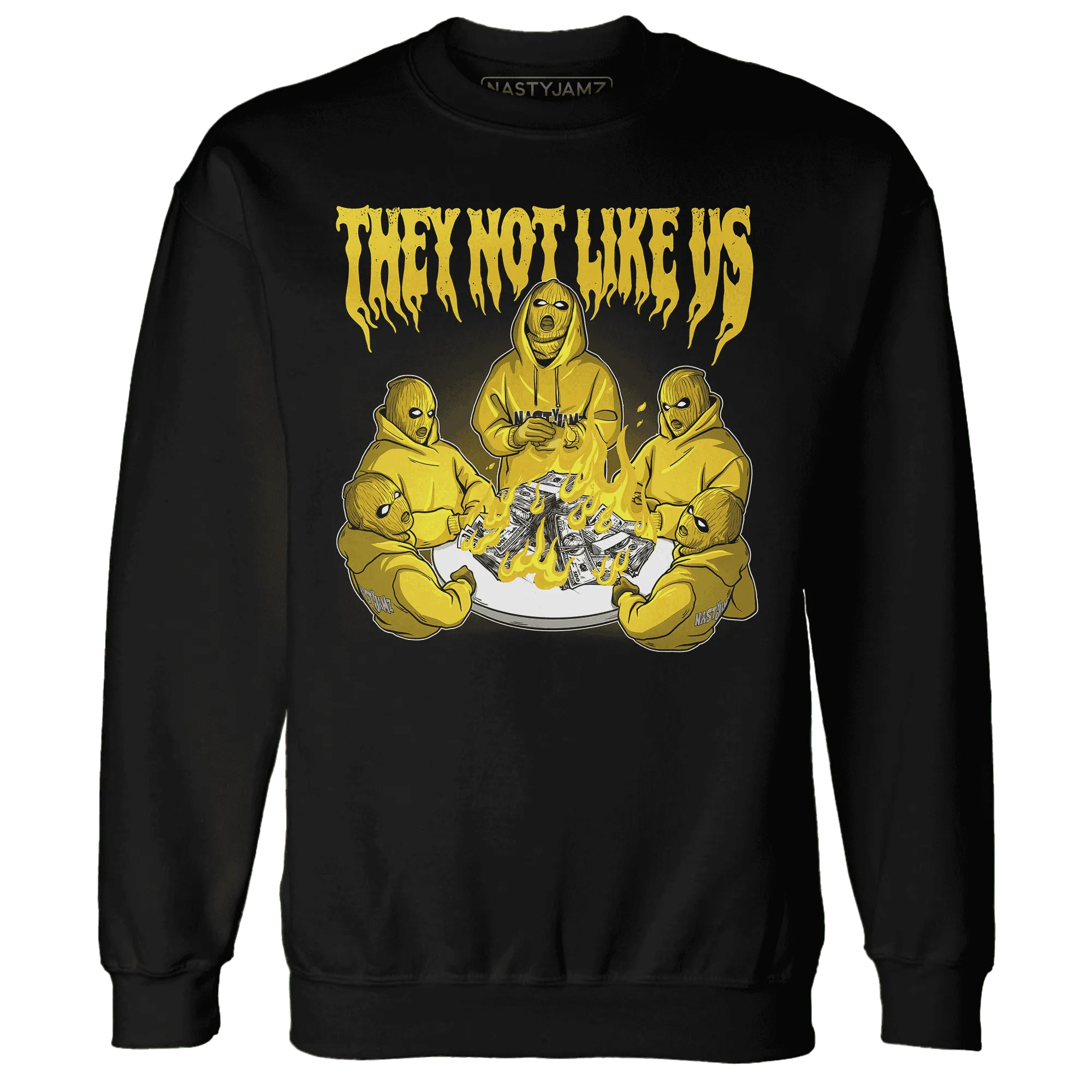 NastyJamz-Yellow-Ochre-6s-Sweatshirt-Match-They-Not-Like-Us