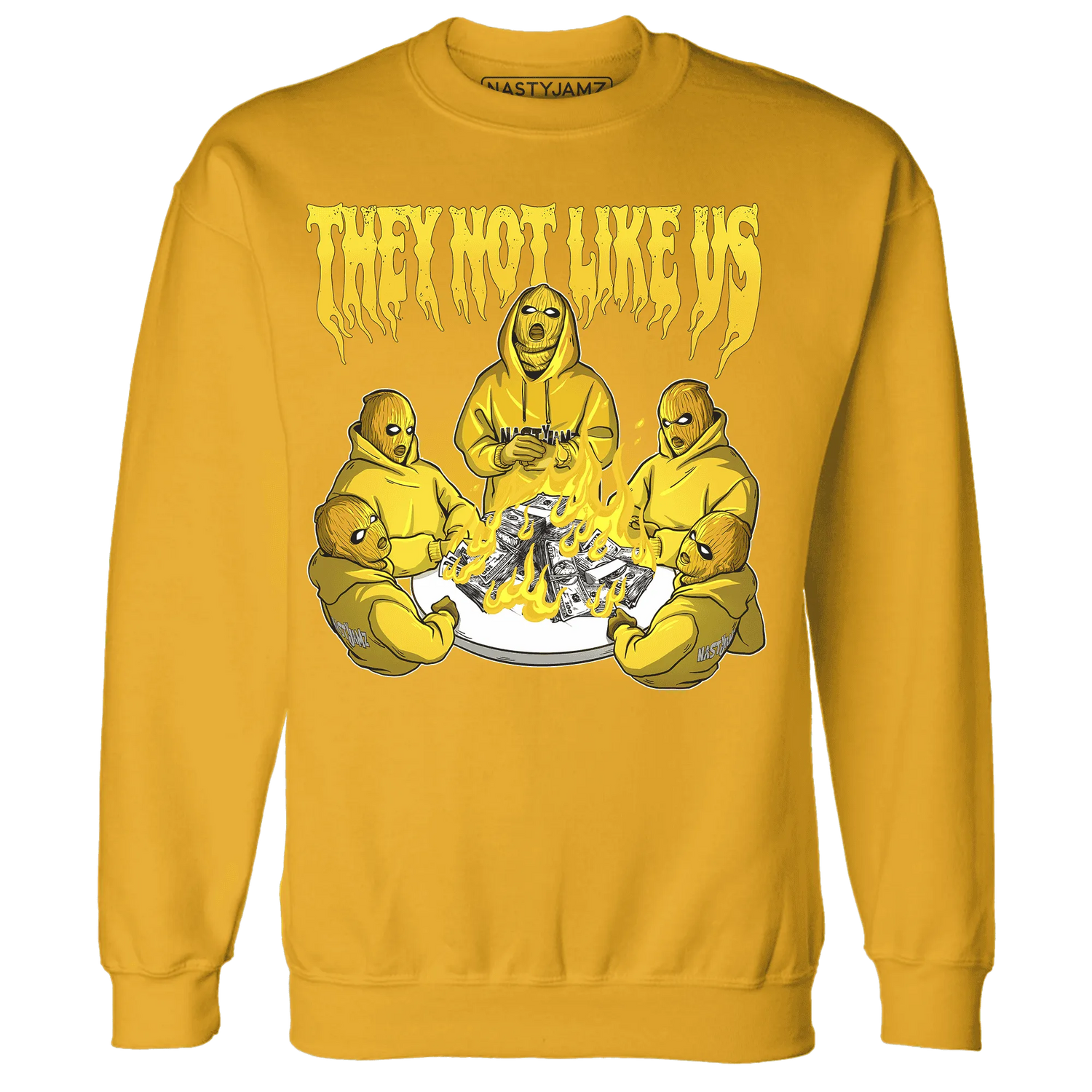 NastyJamz-Yellow-Ochre-6s-Sweatshirt-Match-They-Not-Like-Us