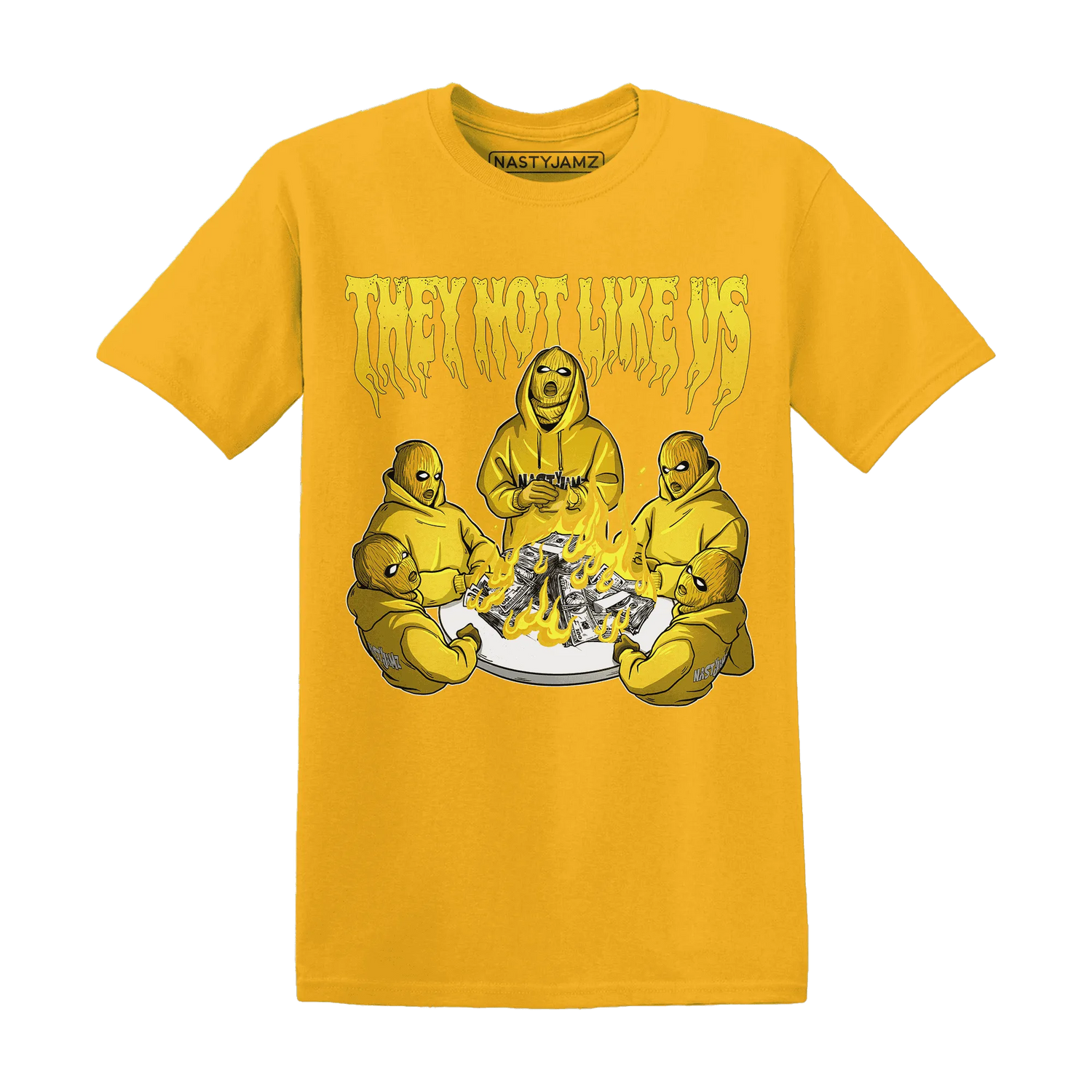 NastyJamz-Yellow-Ochre-6s-T-Shirt-Match-They-Not-Like-Us