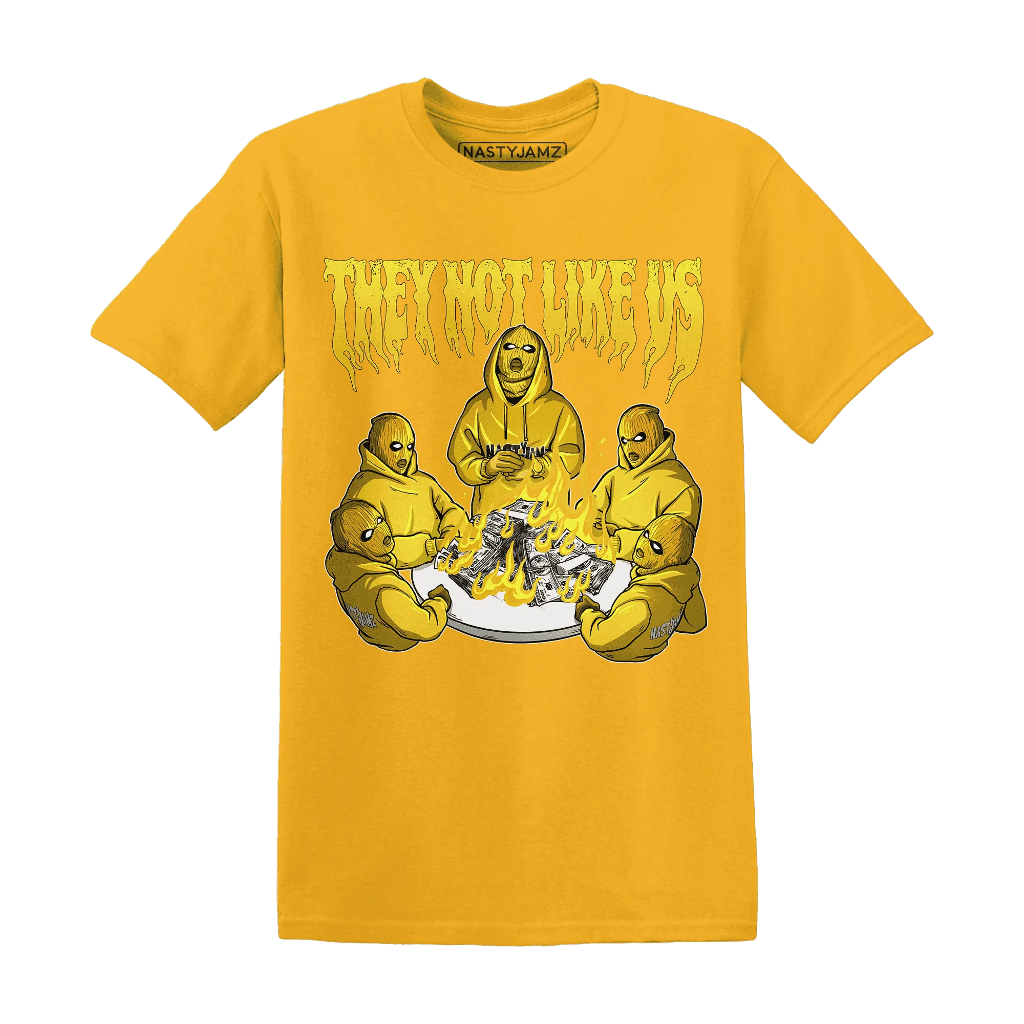 NastyJamz-Yellow-Ochre-6s-T-Shirt-Match-They-Not-Like-Us