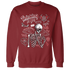 Retro-Red-Taxi-12s-NastyJamz-Sweatshirt-Match-Thinking-Of-You