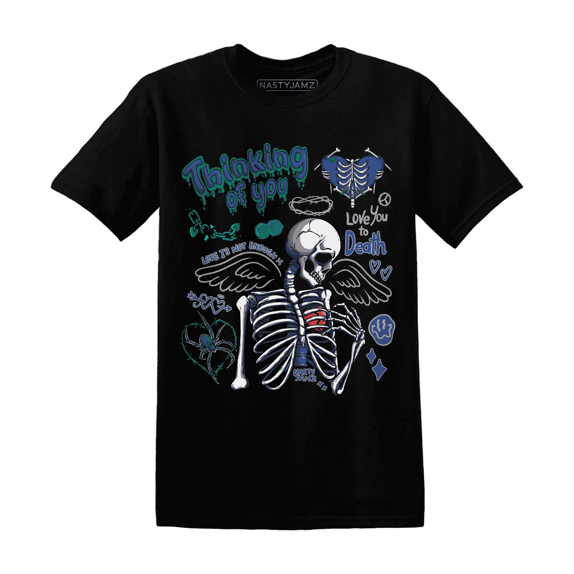 Dunk-Hyper-Royal-Malachite-NastyJamz-T-Shirt-Match-Thinking-Of-You