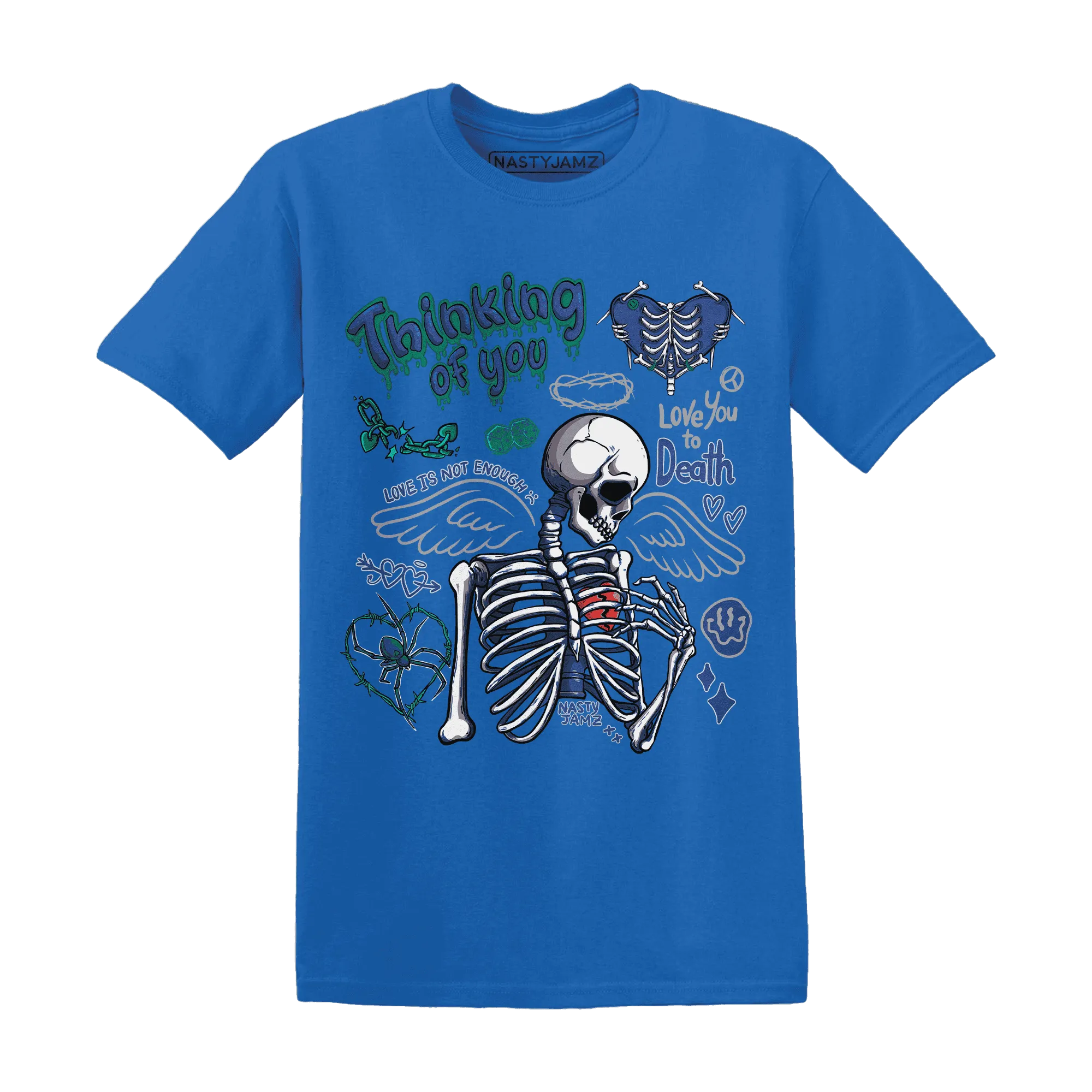 Dunk-Hyper-Royal-Malachite-NastyJamz-T-Shirt-Match-Thinking-Of-You