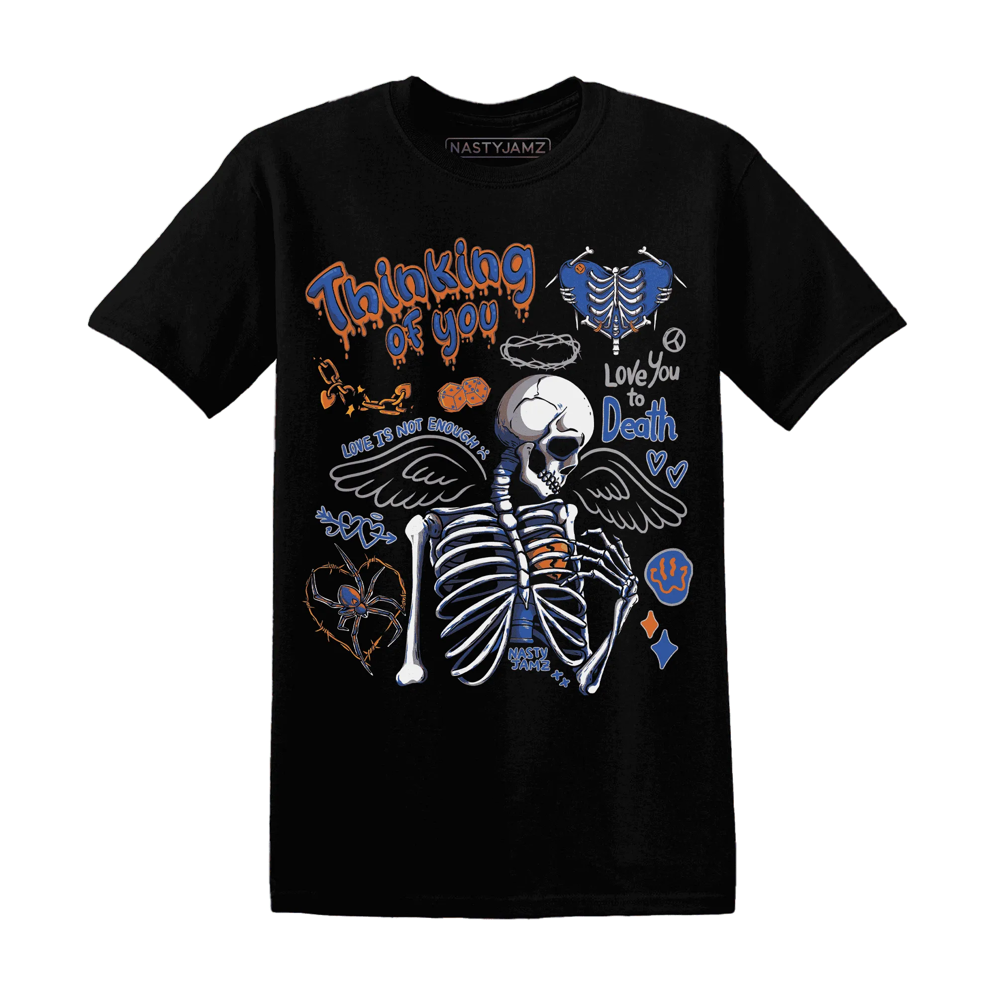 Dunk-Low-Knicks-NastyJamz-T-Shirt-Match-Thinking-Of-You