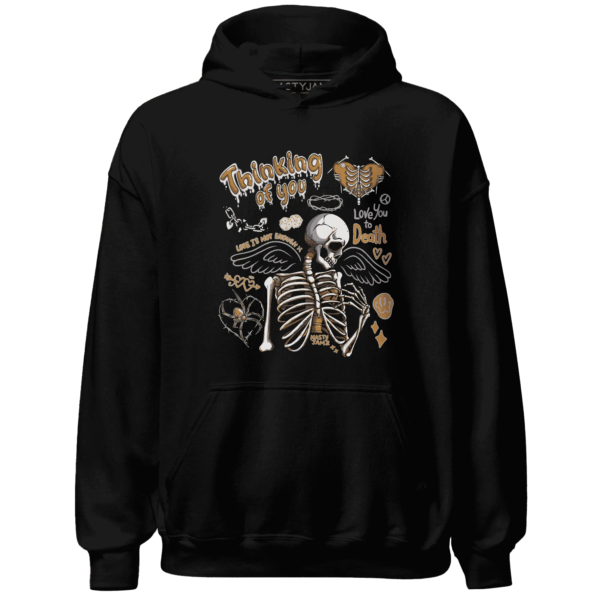 Dunk-Low-Retro-Wheat-Orange-NastyJamz-Hoodie-Match-Thinking-Of-You