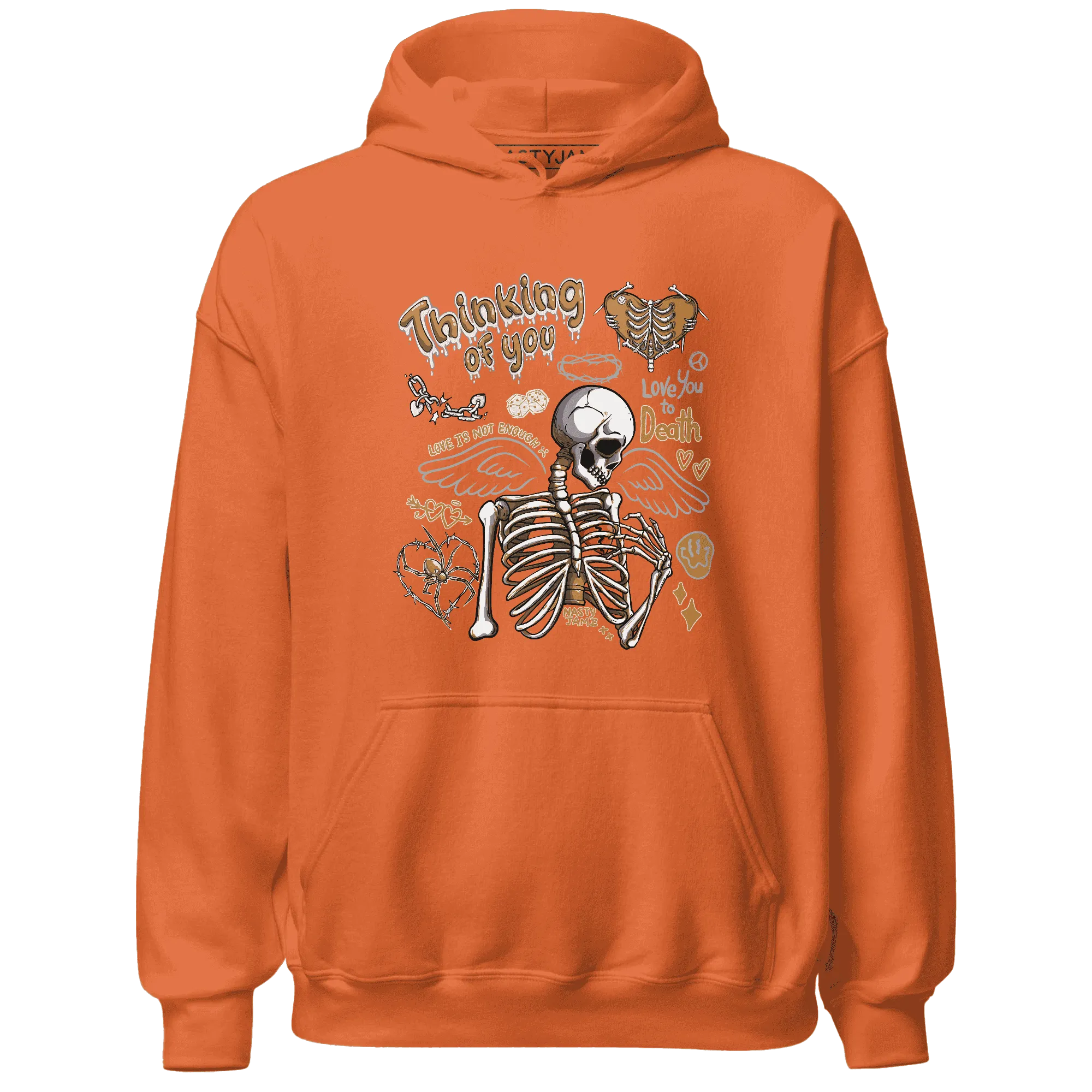 Dunk-Low-Retro-Wheat-Orange-NastyJamz-Hoodie-Match-Thinking-Of-You