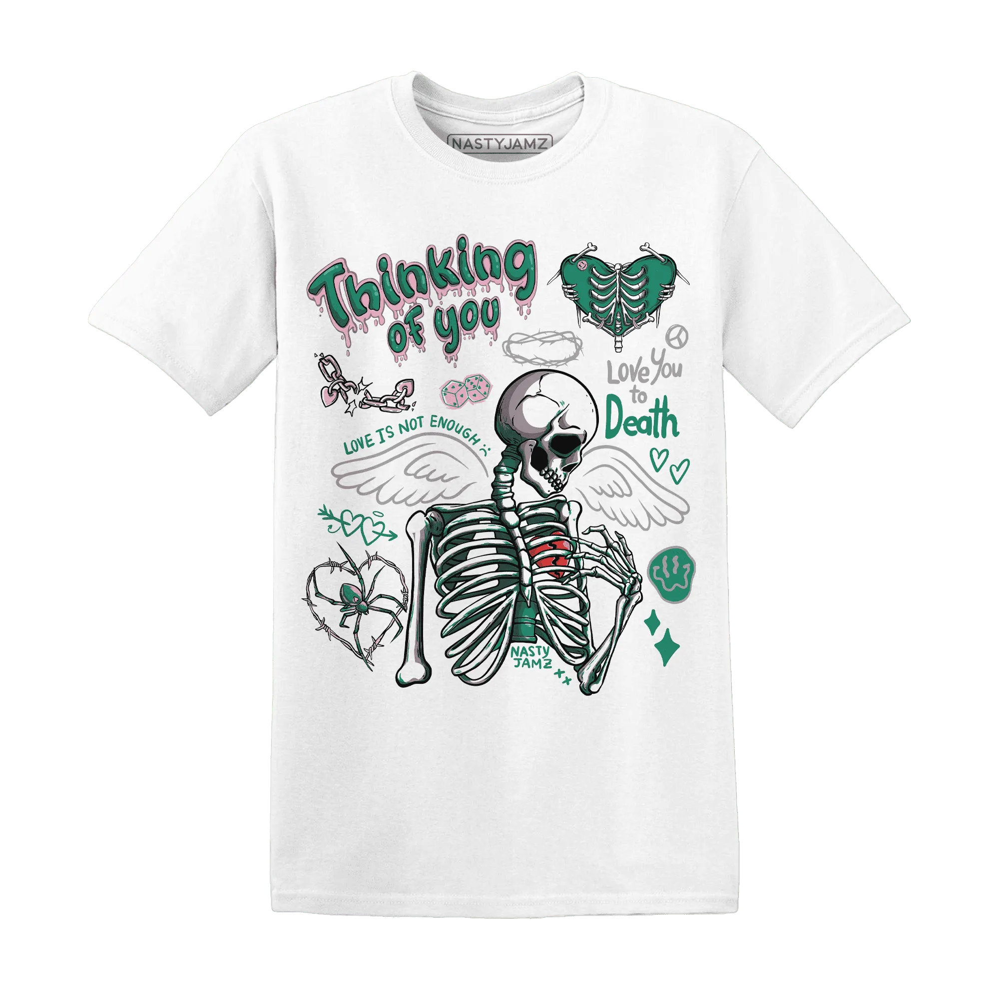 Dunk-Pink-Malachite-Medium-Soft-Low-Sail-NastyJamz-T-Shirt-Match-Thinking-Of-You