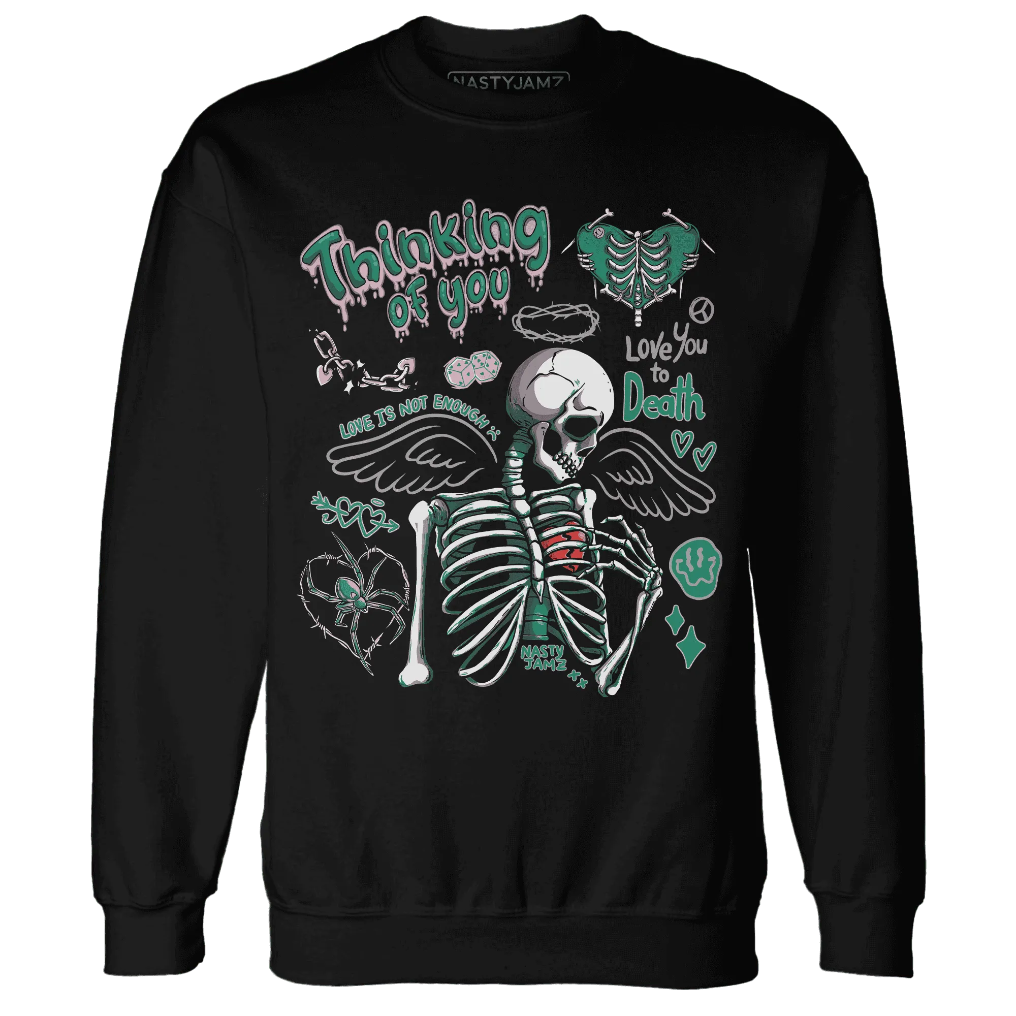 Dunk-Pink-Malachite-Medium-Soft-Low-Sail-NastyJamz-Sweatshirt-Match-Thinking-Of-You