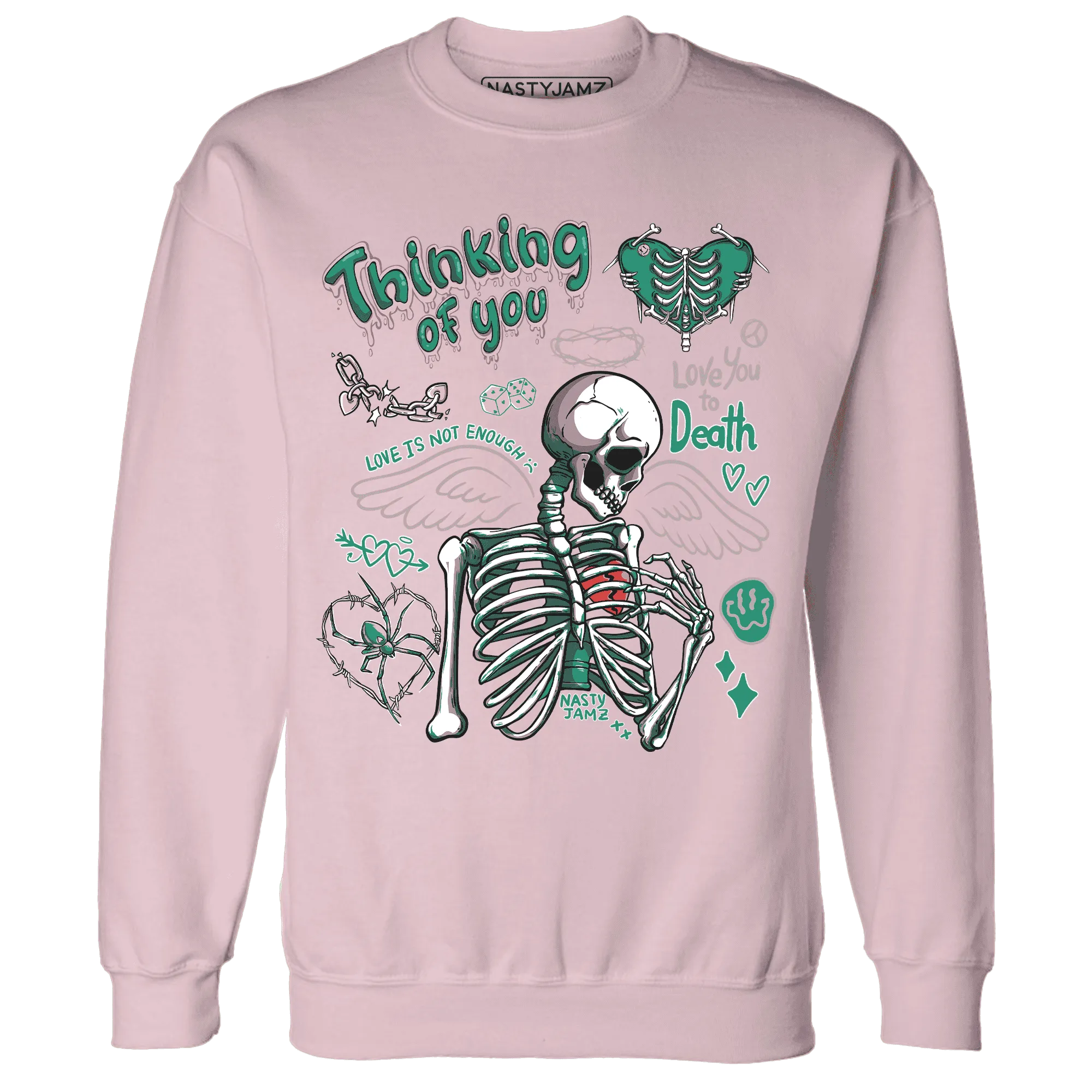 Dunk-Pink-Malachite-Medium-Soft-Low-Sail-NastyJamz-Sweatshirt-Match-Thinking-Of-You
